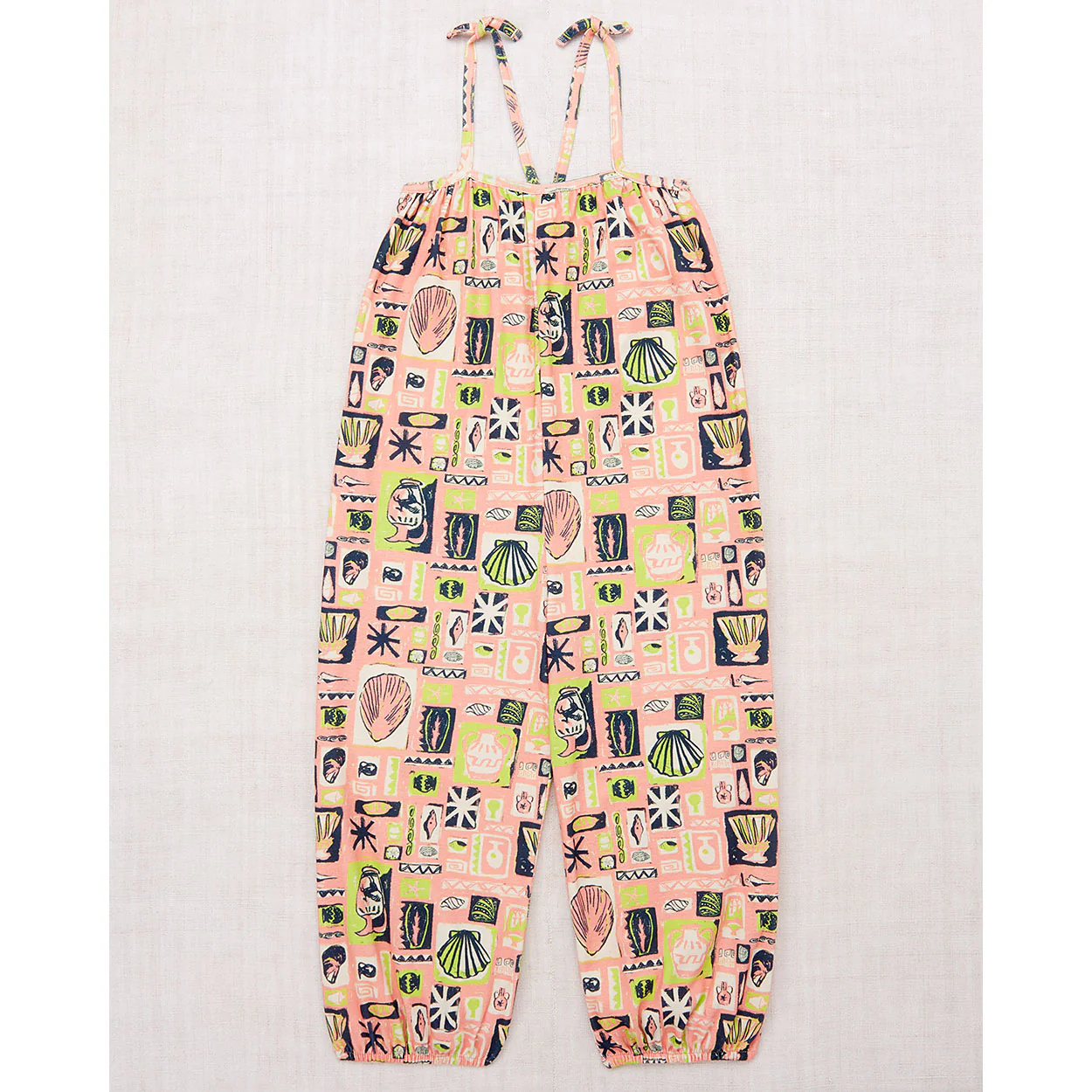 Misha and Puff Flamingo Collection Bucket Overall