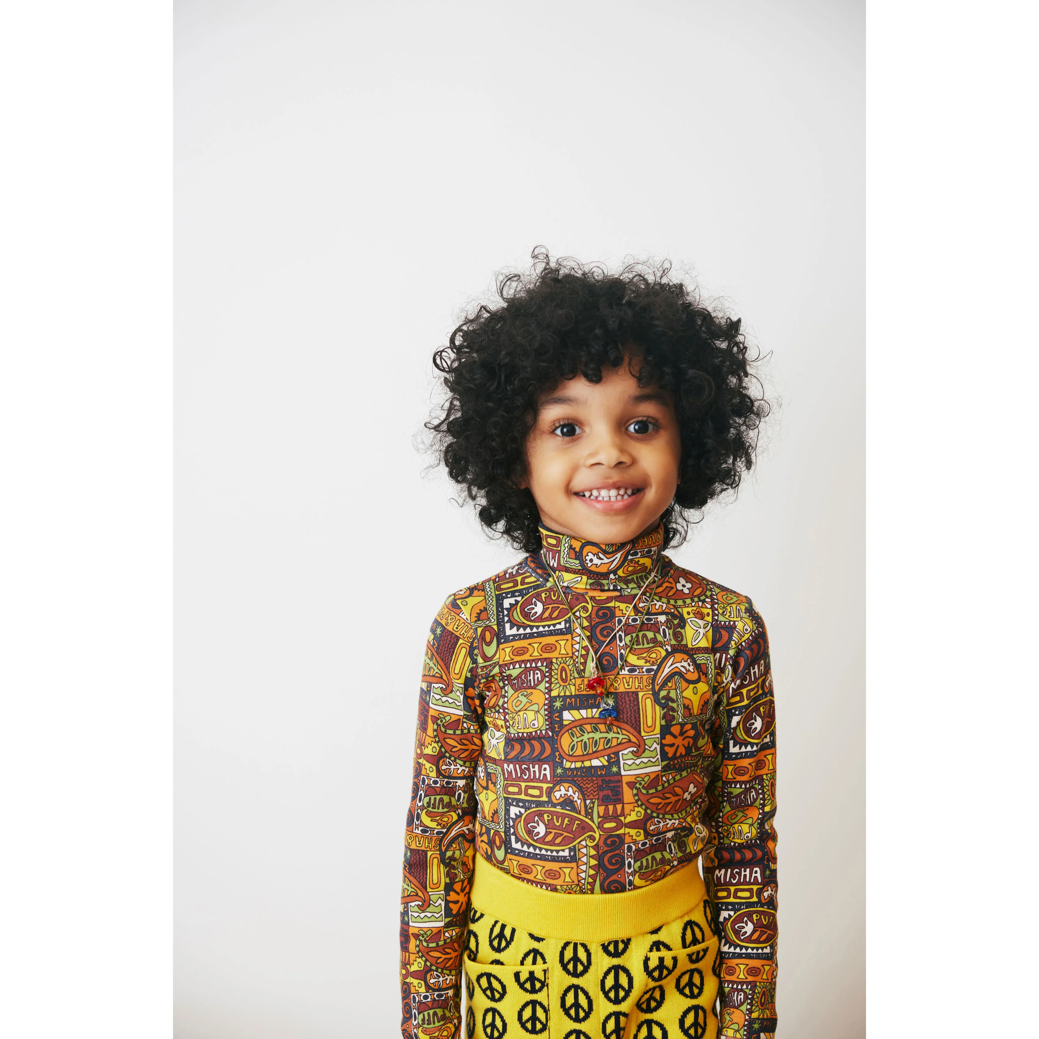 Misha and Puff  Fox Groovy Paisley Turtleneck - Image 2