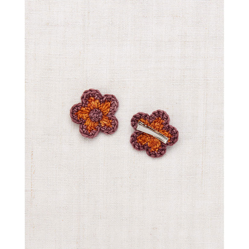 Misha and Puff Fox Medium Flower Clip Set - Image 2