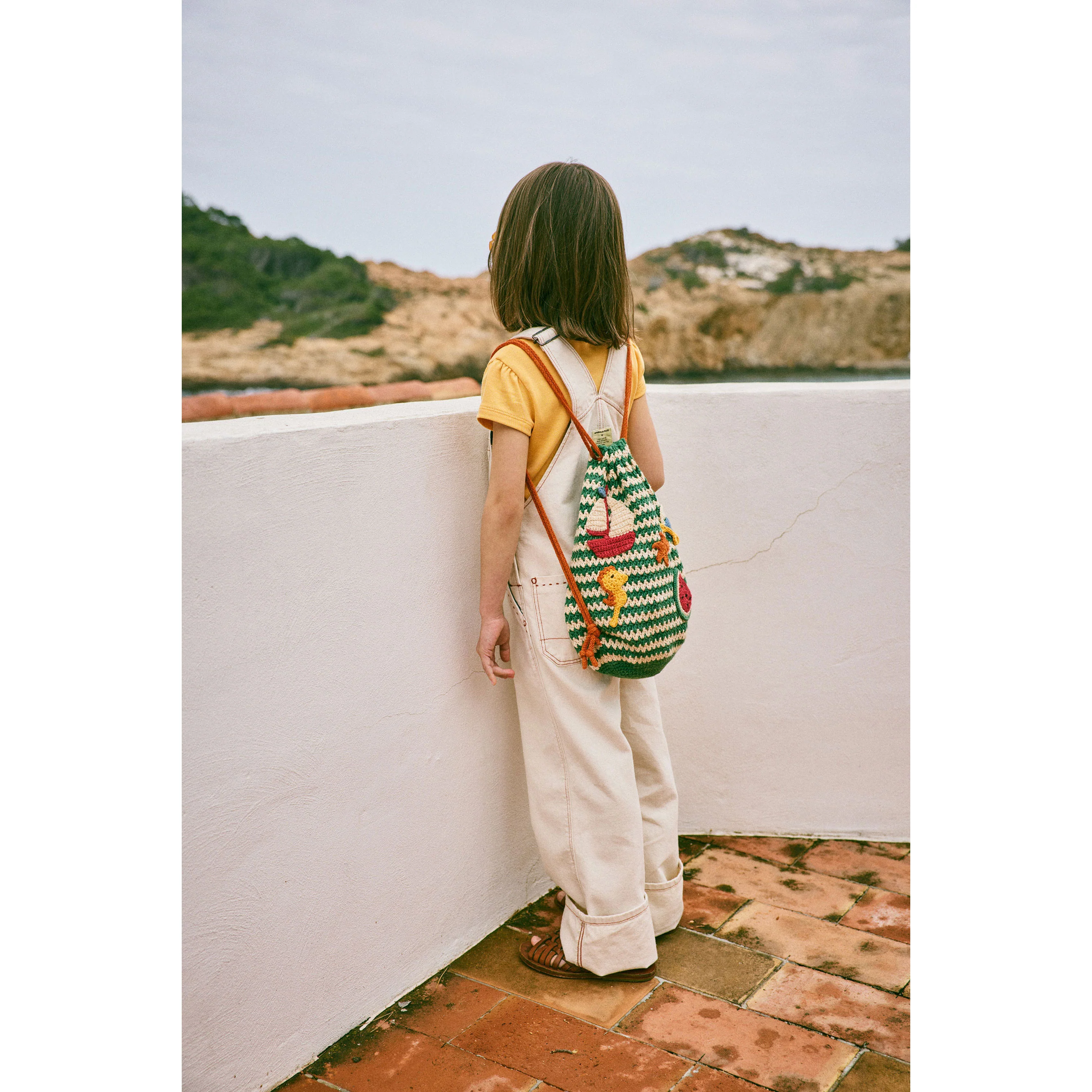 Misha and Puff Frangipani Cap Sleeve Tee - Image 3