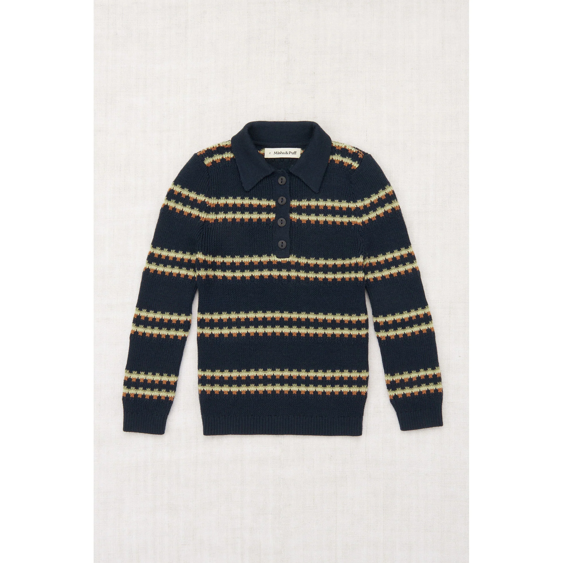 Misha and Puff Galaxy Beaded Stripe Ari Sweater