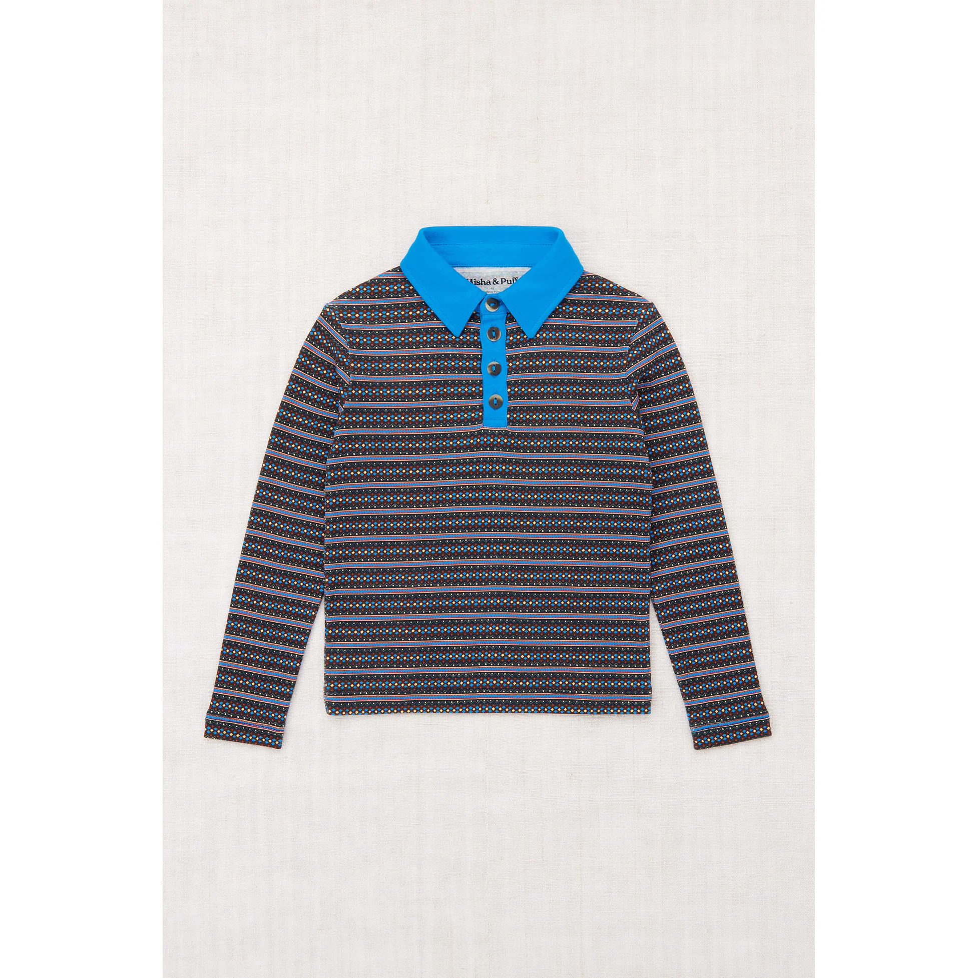 Misha and Puff Galaxy Rodeo Long Sleeve Polo