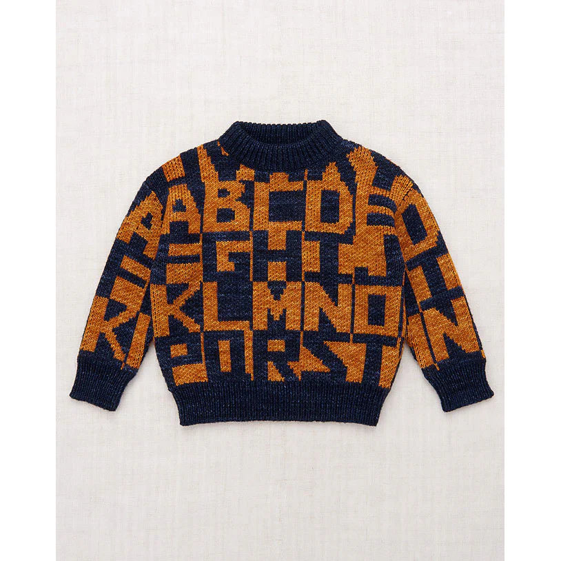Misha and Puff Ink Alphabet Sweater