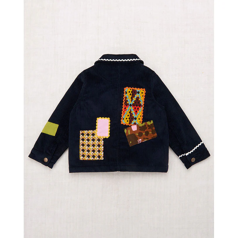 Misha and Puff Ink Corduroy Patchwork Chore Coat - Image 2