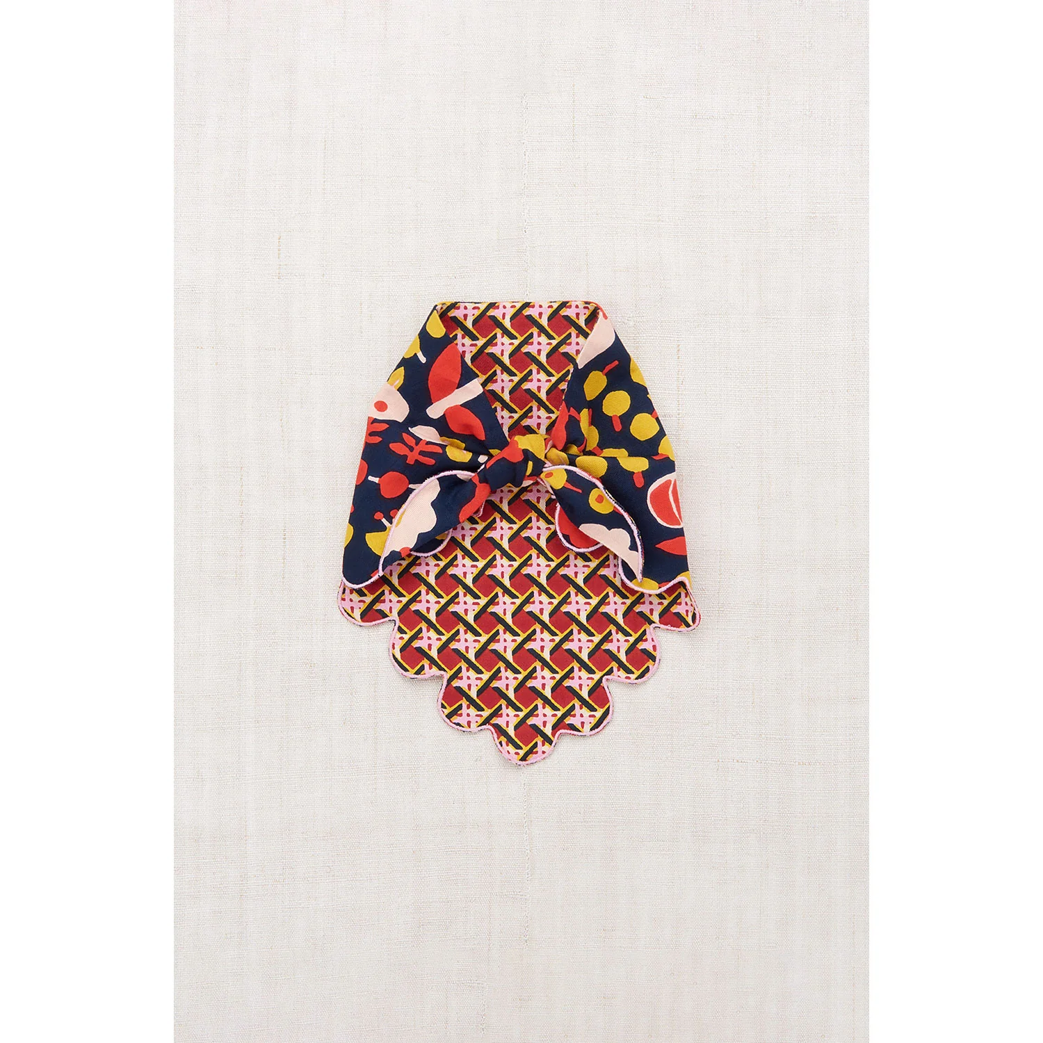 Misha and Puff Ink Playground Scallop Scarf