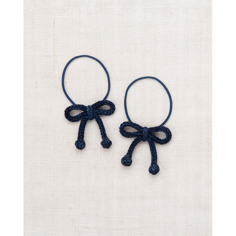 Misha and Puff  Ink Popcorn Bow Elastic Set