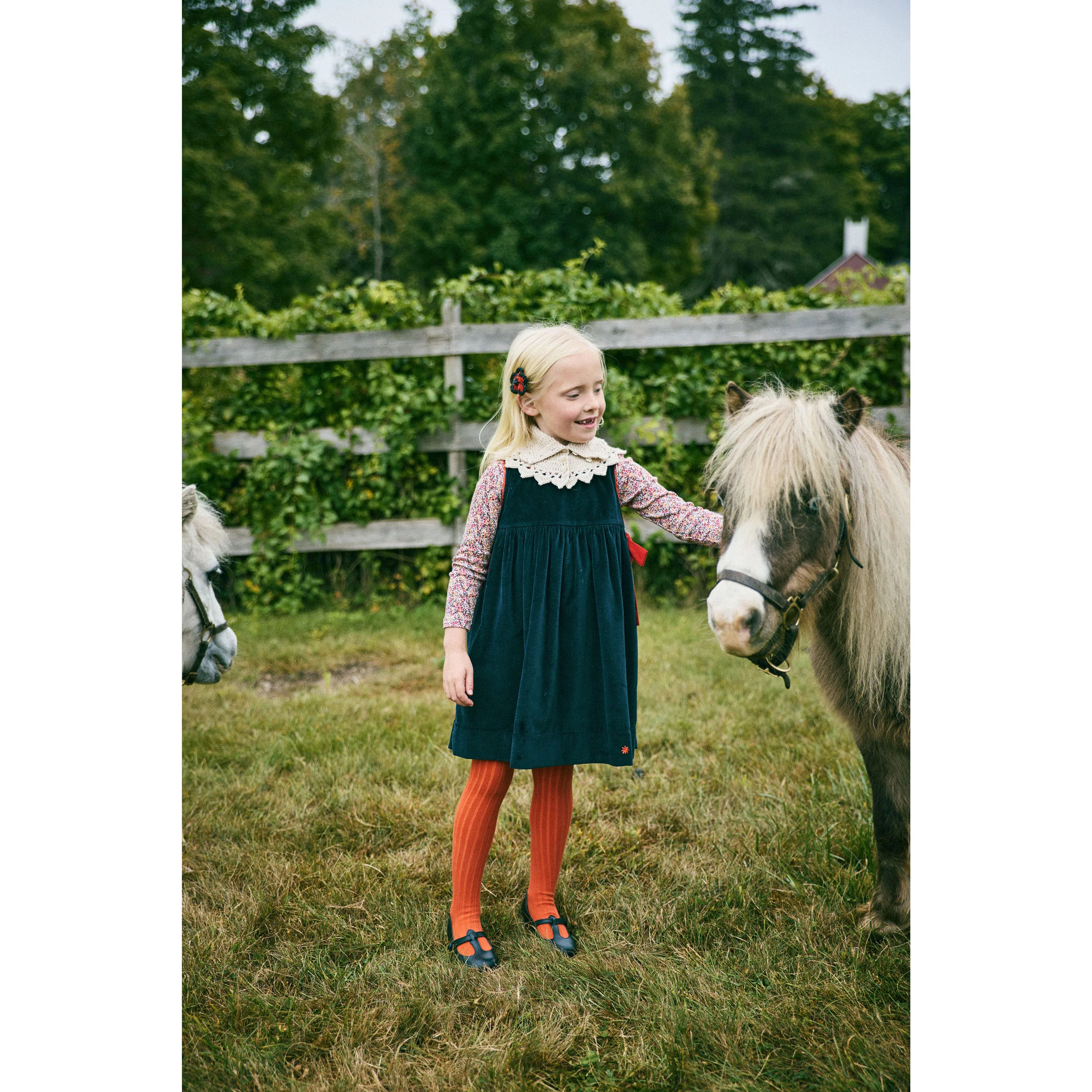 Misha and Puff Ink Velvet Esme Dress - Image 3
