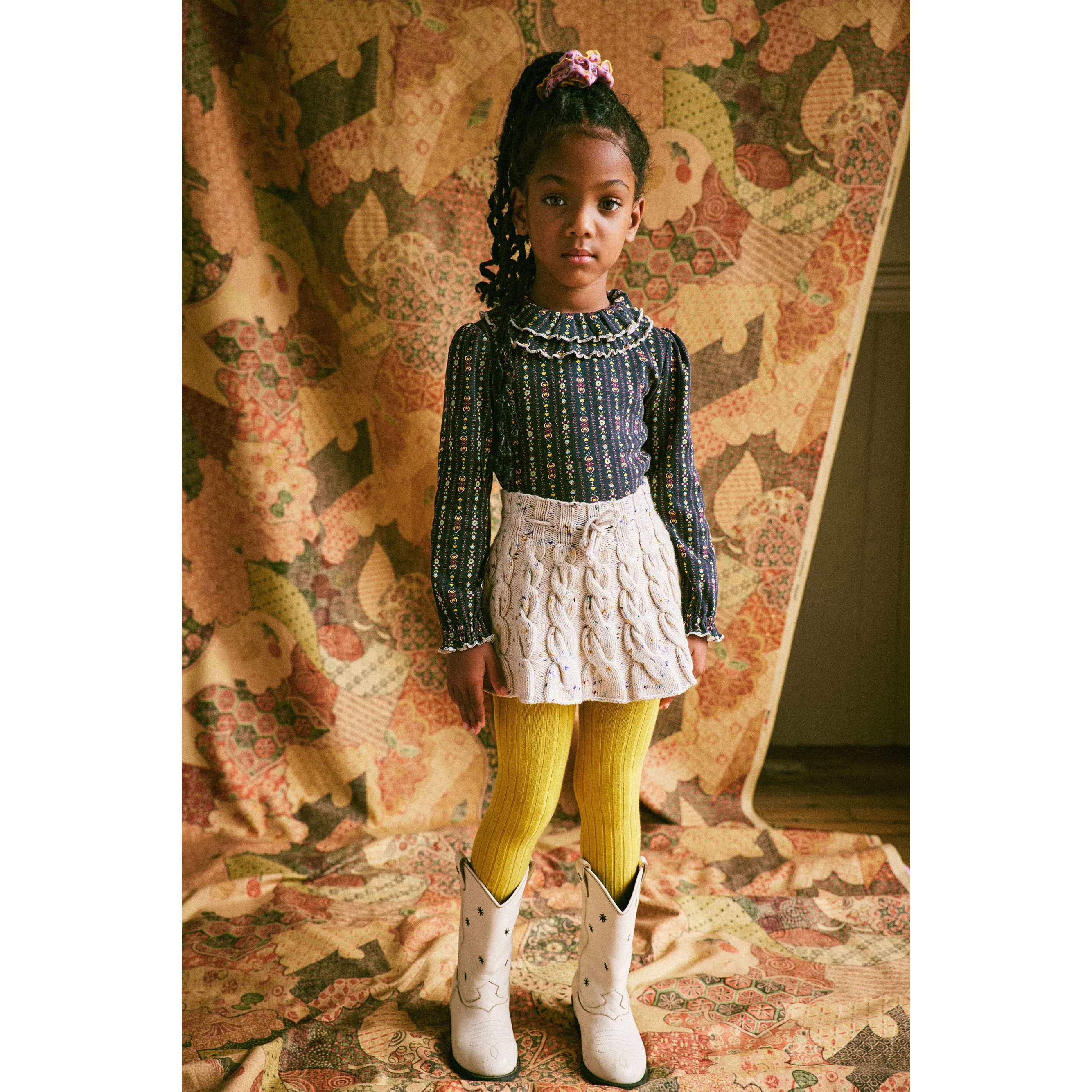 Misha and Puff Iris Confetti Cable Skating Skirt - Image 2