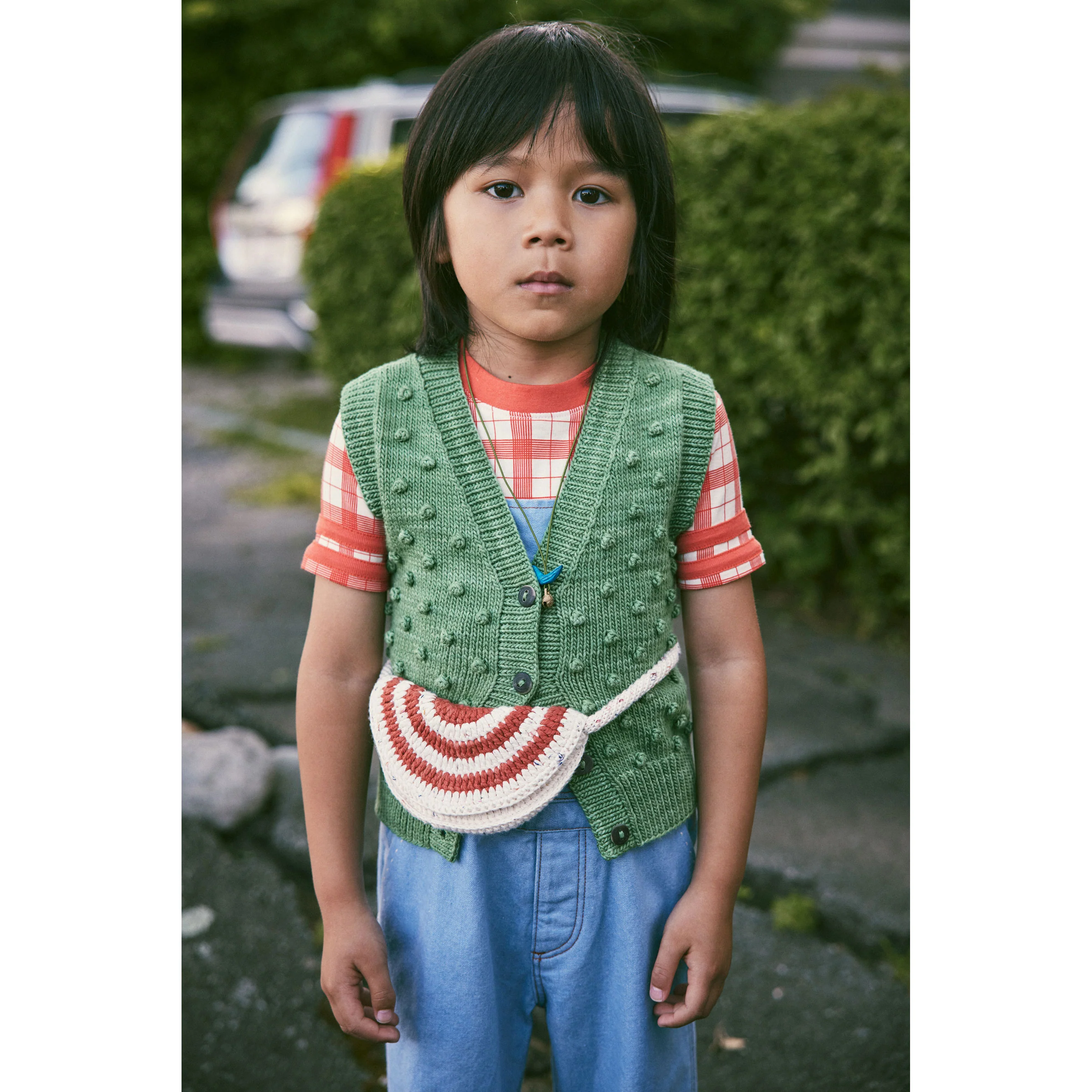 Misha and Puff Jadeite Auggie Popcorn Vest - Image 2