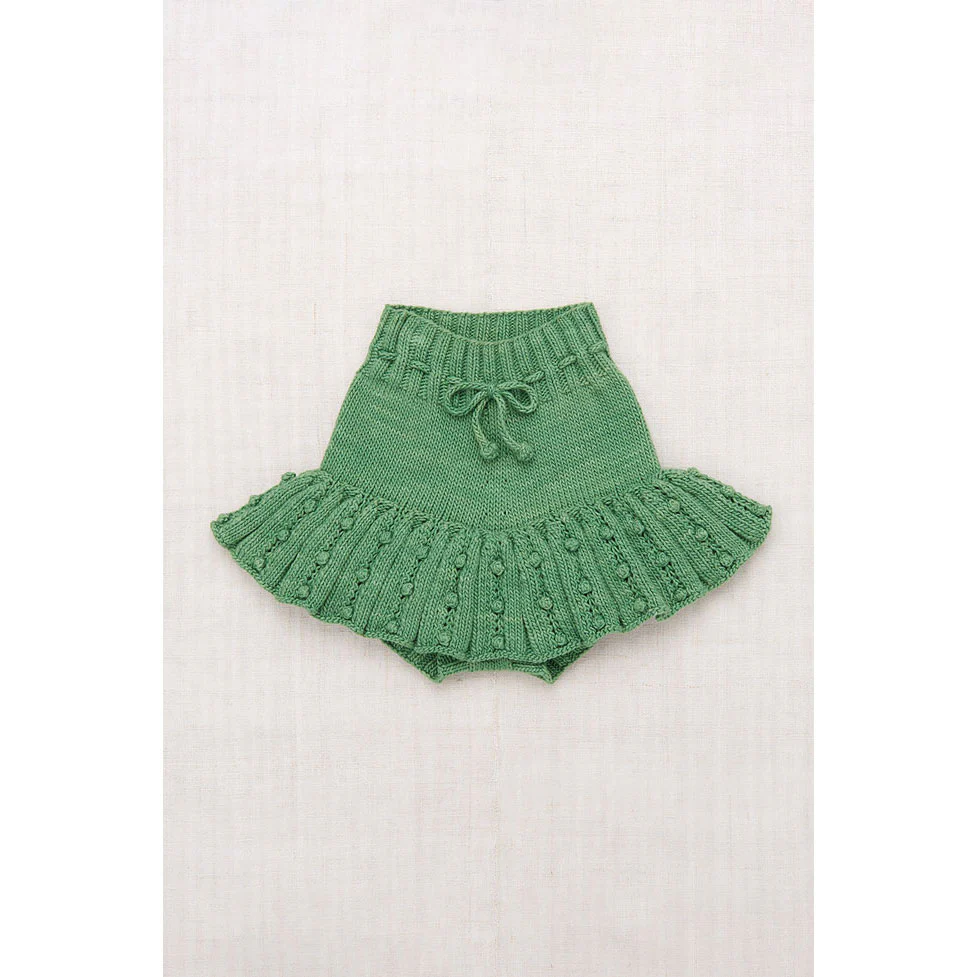 Misha and Puff Jadeite Eyelet Popcorn Skating Skirt