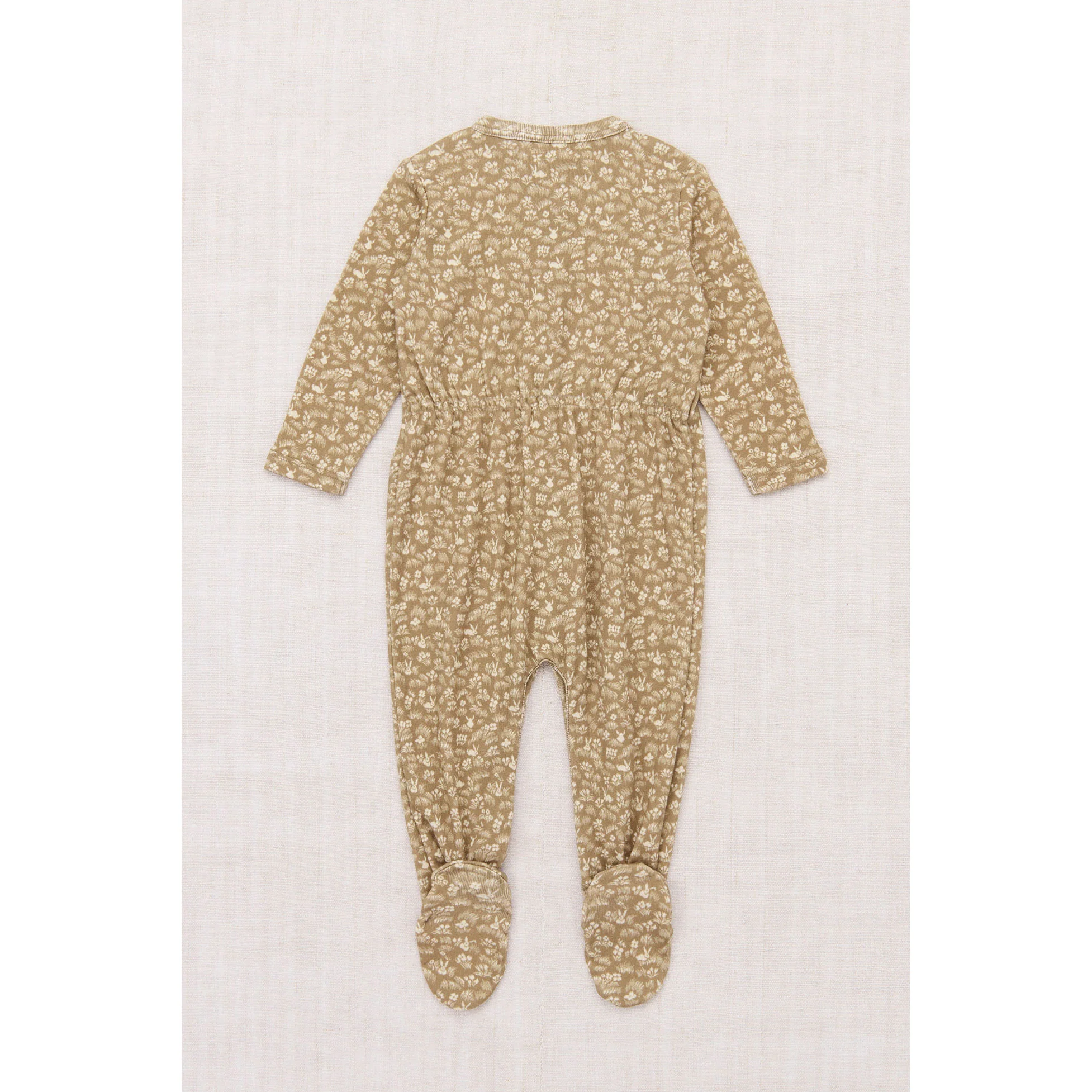 Misha and Puff Kelp Bunny Meadow Baby Footed One-Piece - Image 2