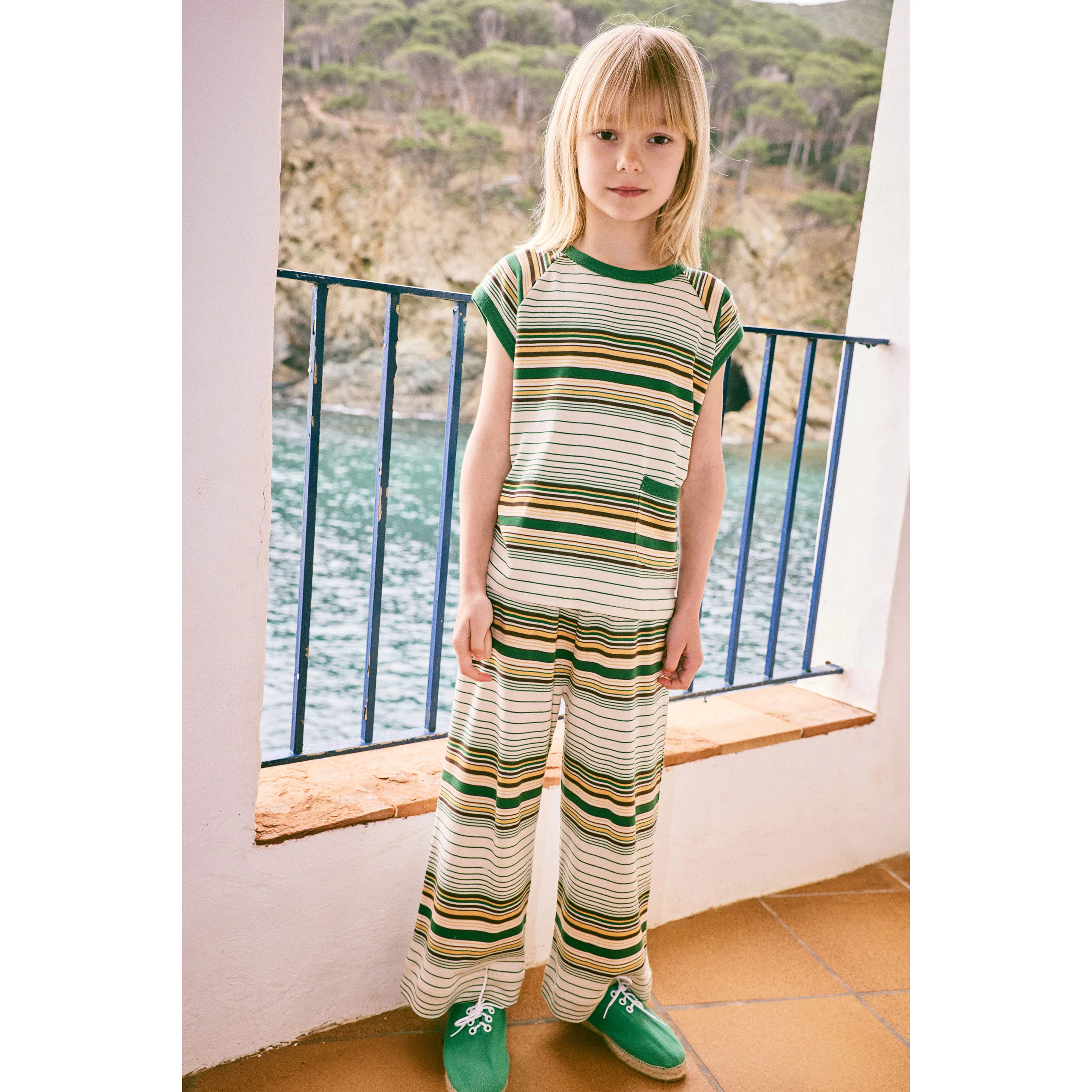 Misha and Puff Lawn Patio Stripe Beach Pant - Image 2
