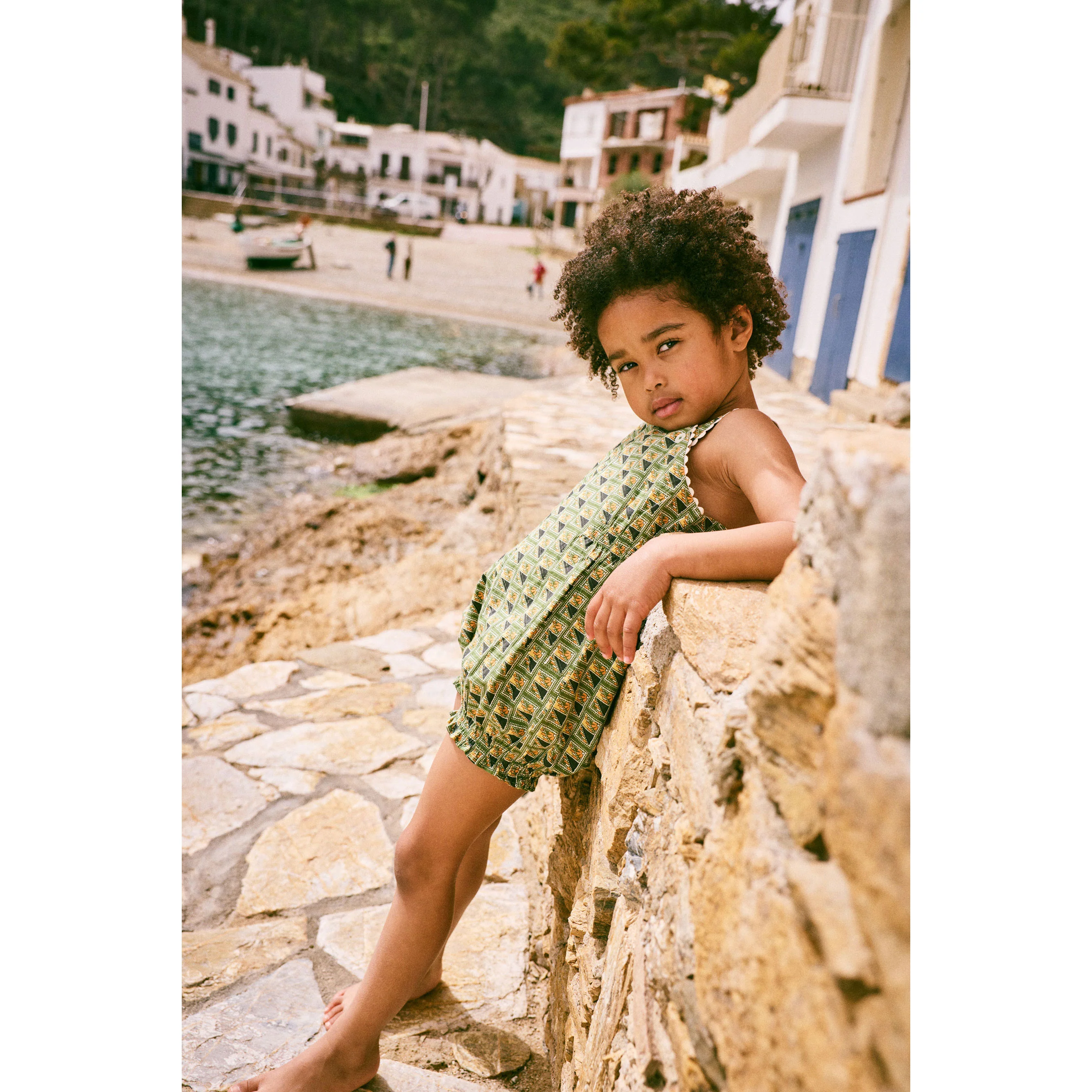 Misha and Puff Lawn Stamps Bobbi Romper - Image 4