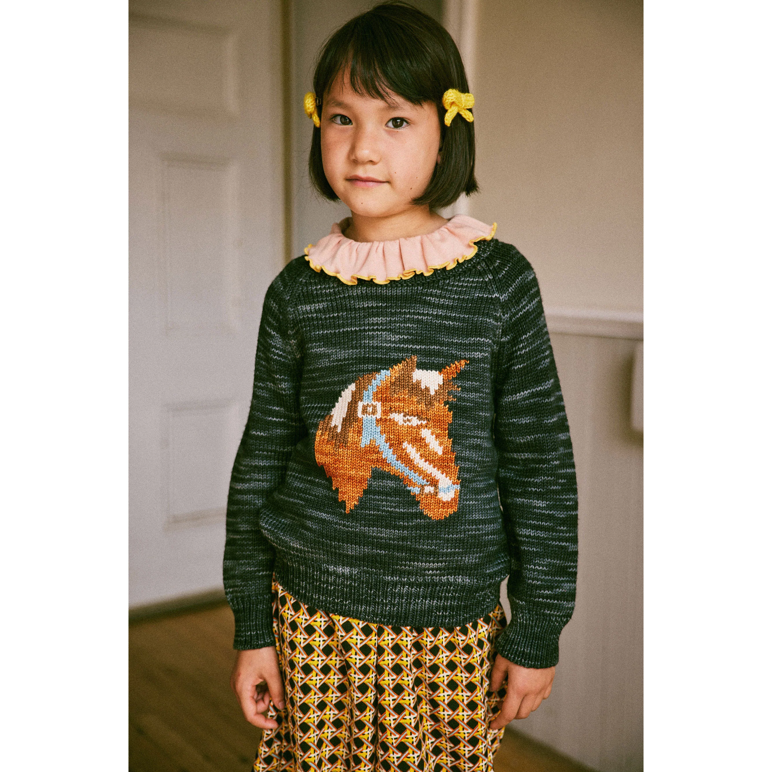 Misha and Puff Licorice Yearling Sweater - Image 2