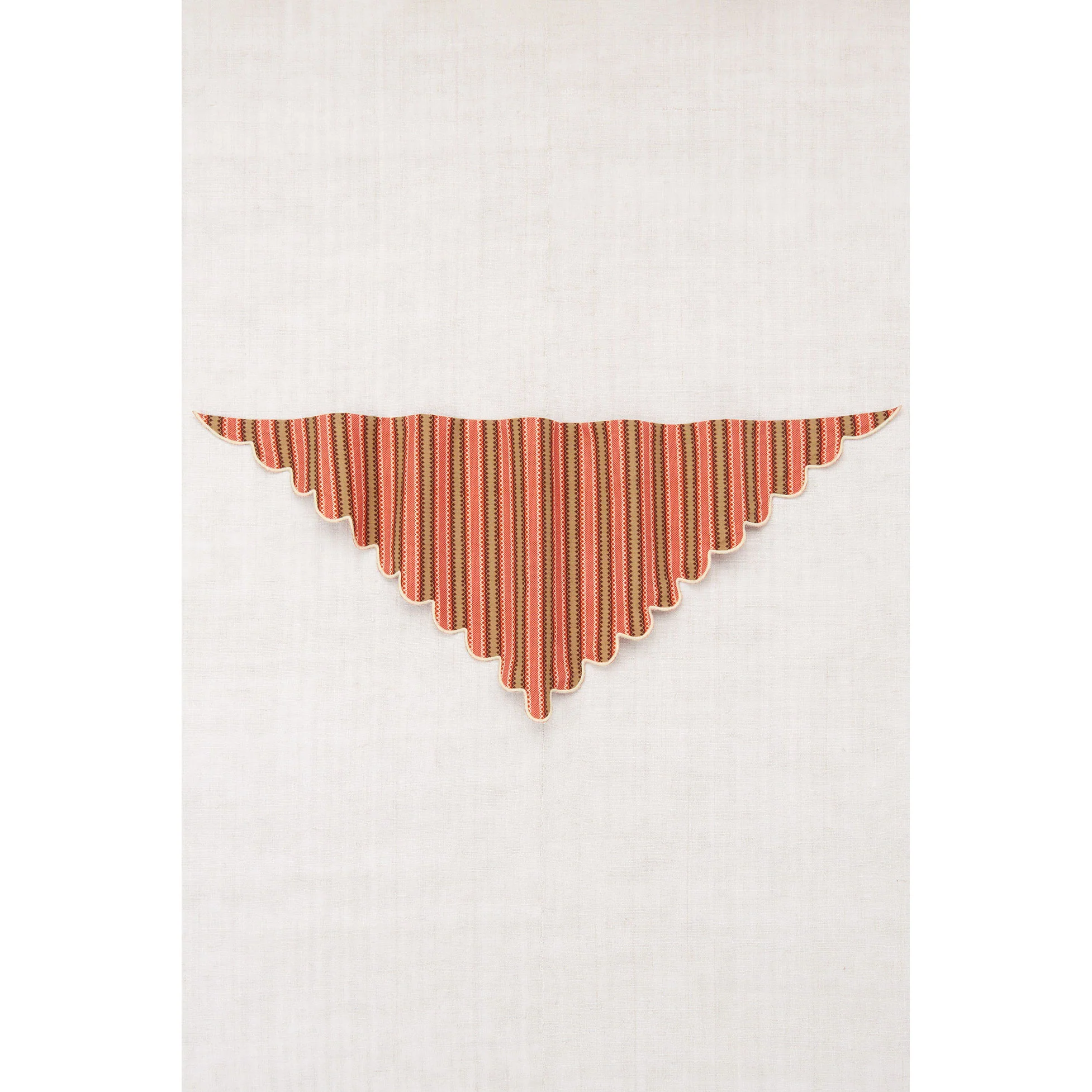 Misha and Puff Linden Vaquero Stripe Scallop Scarf