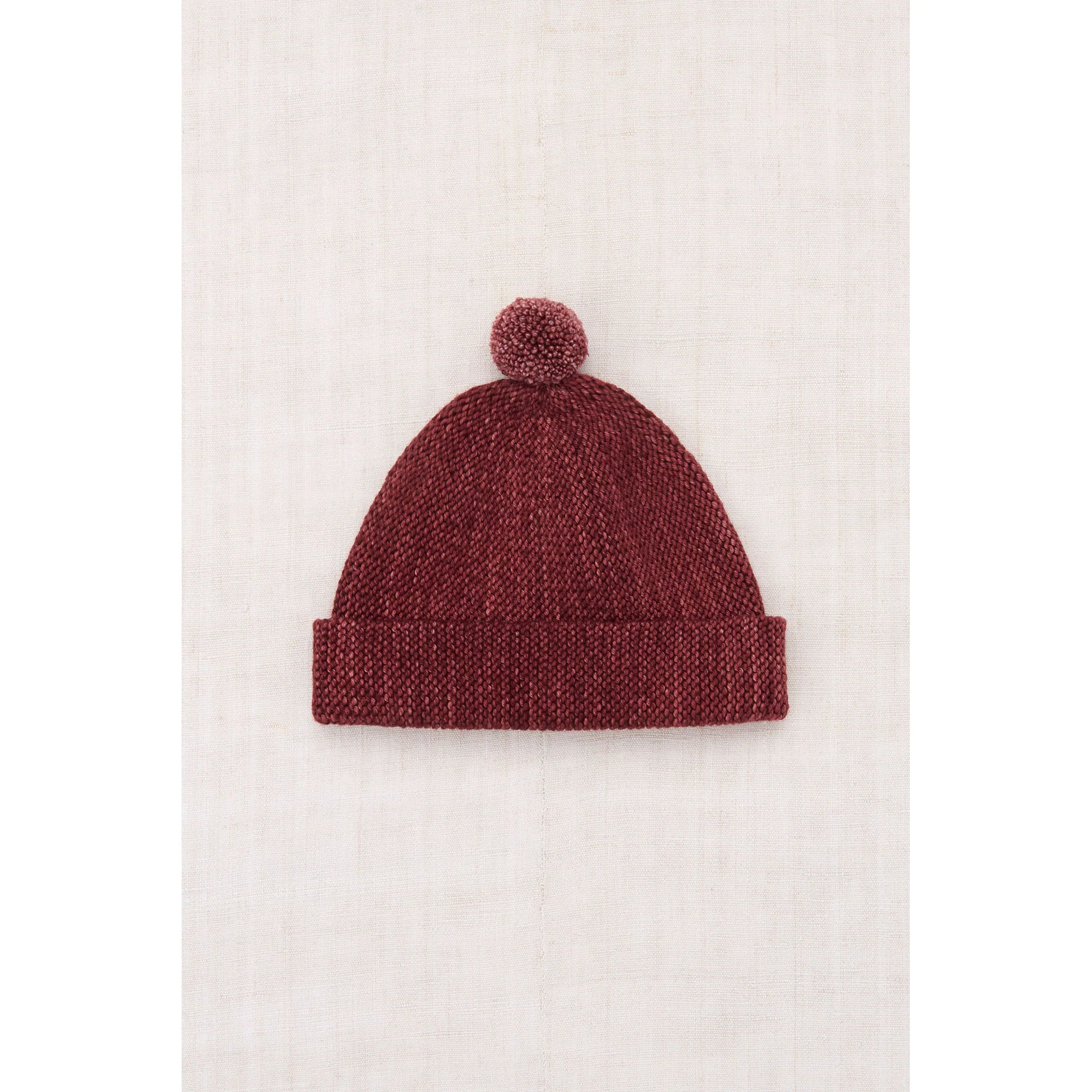 Misha and Puff  Madder Root Garter Hat