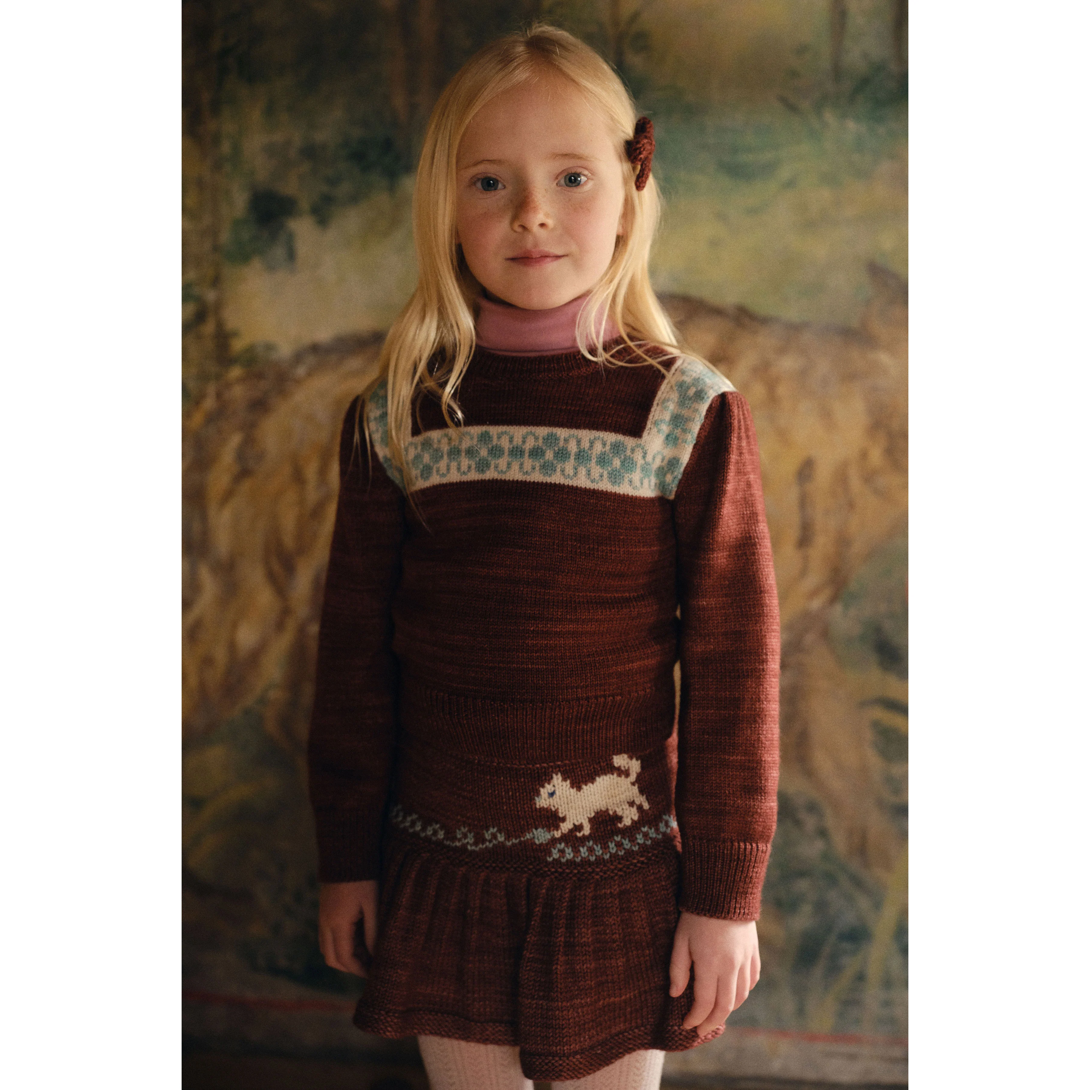 Misha and Puff Madder Root Goldie Bow Set - Image 2