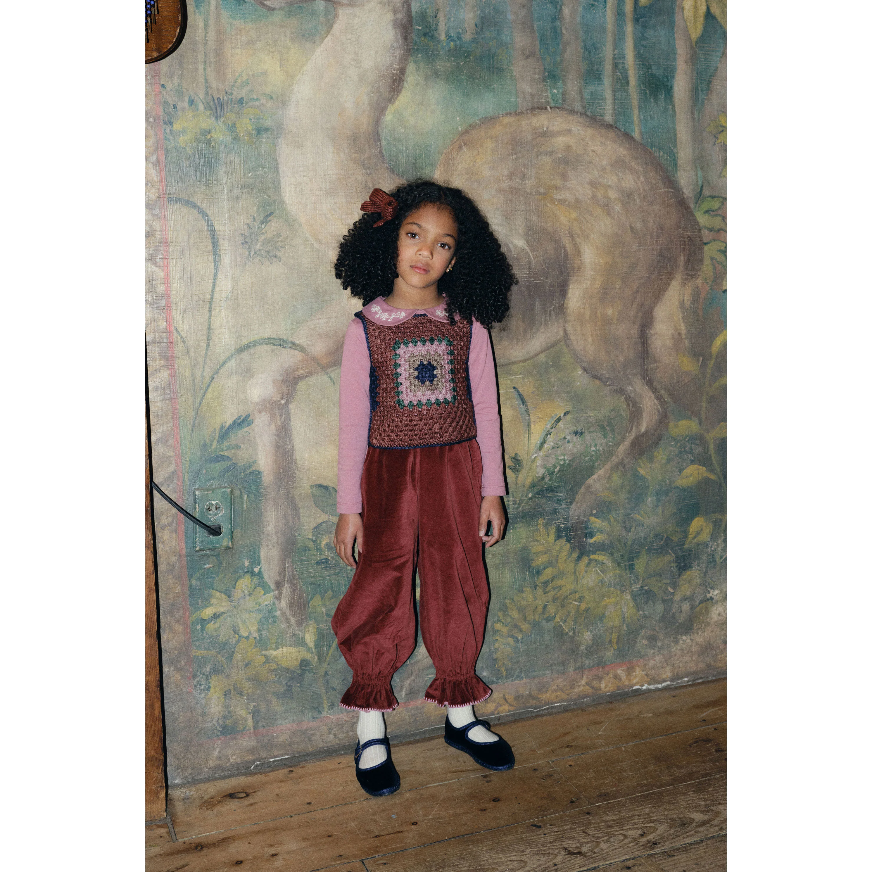 Misha and Puff Madder Root Lake House Vest - Image 2