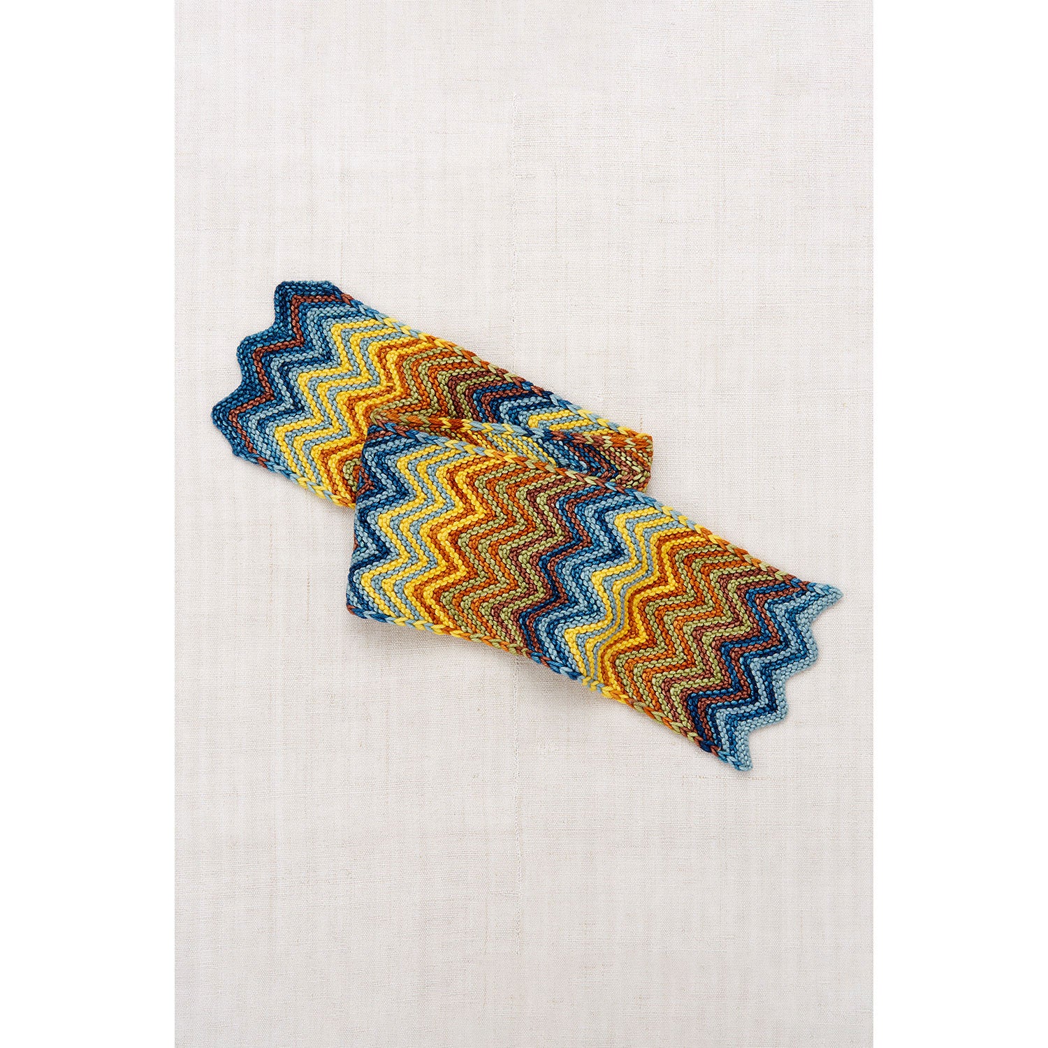 Misha and Puff Mango Parlor Chevron Scarf - Image 2