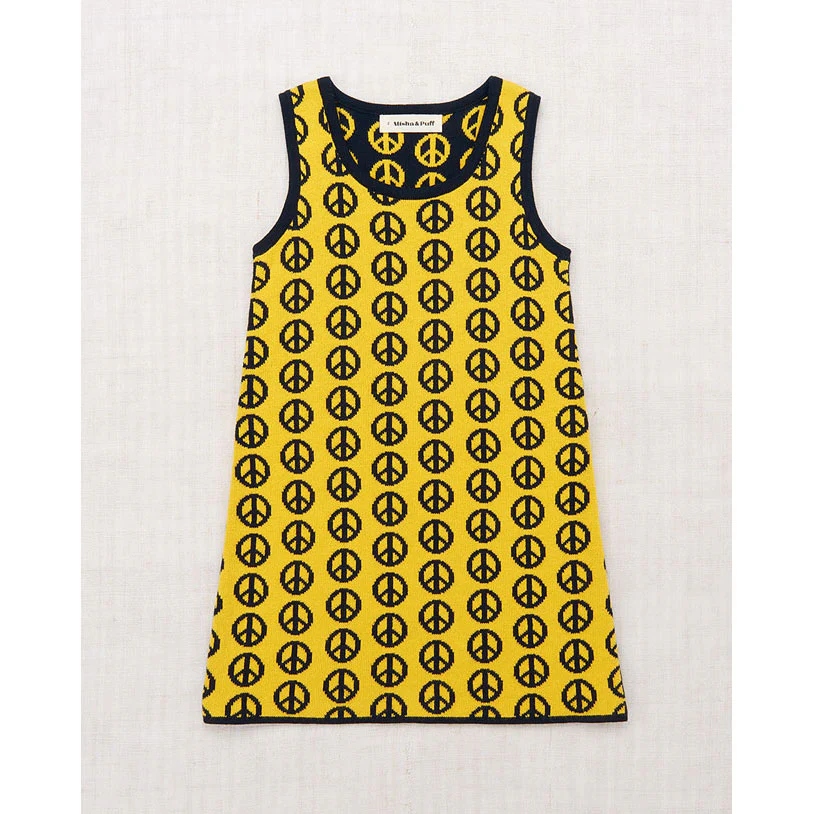 Misha and Puff  Mango Peace Jacquard Prudence Dress