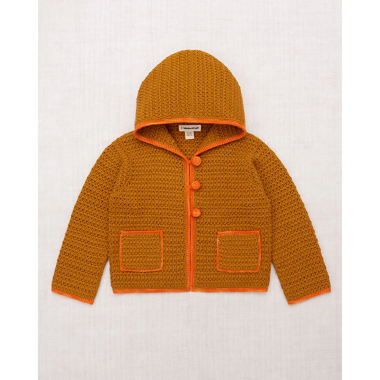 Misha and Puff Marigold Good Harbor Hooded Cardigan