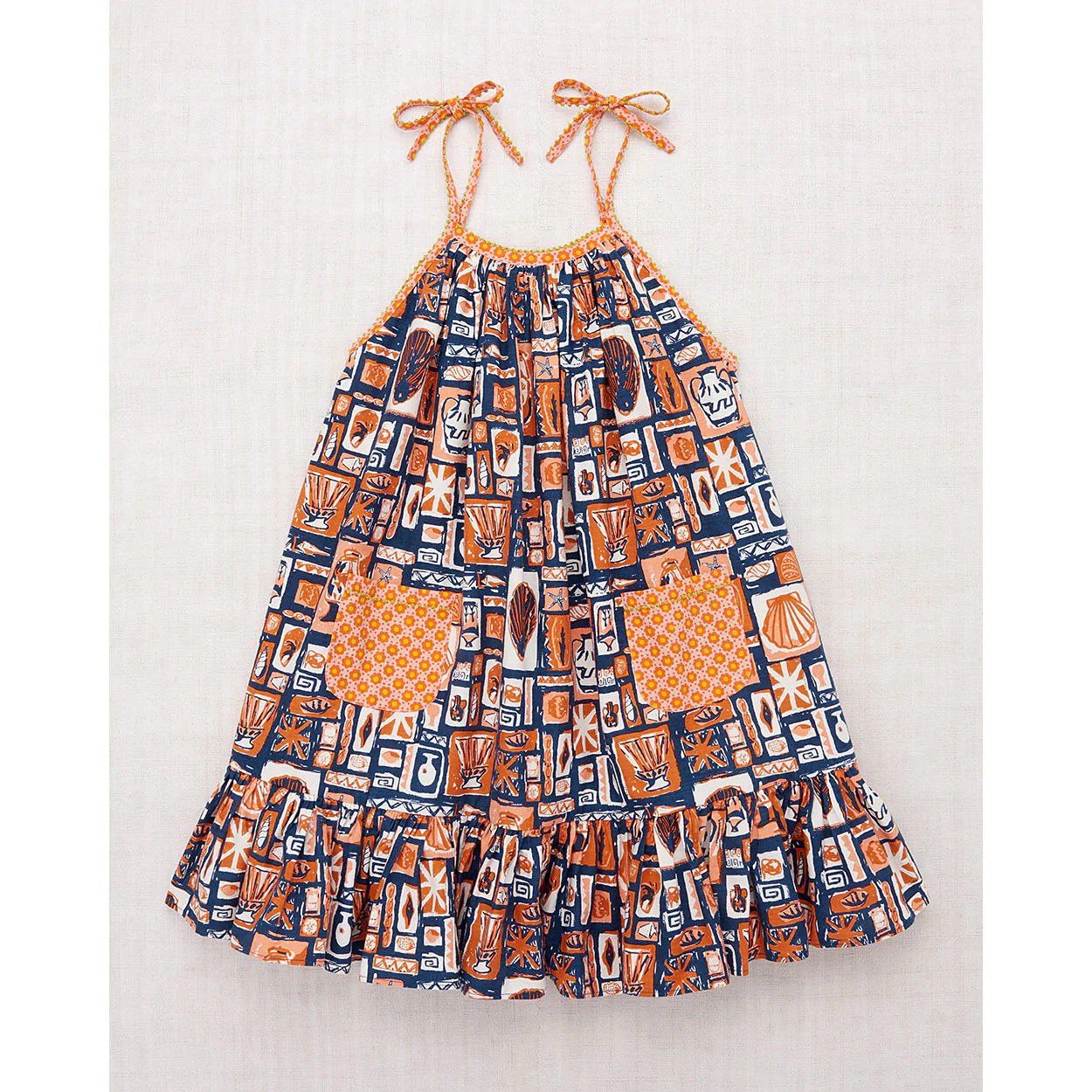 Misha and Puff Marine Blue Collection Karina Dress