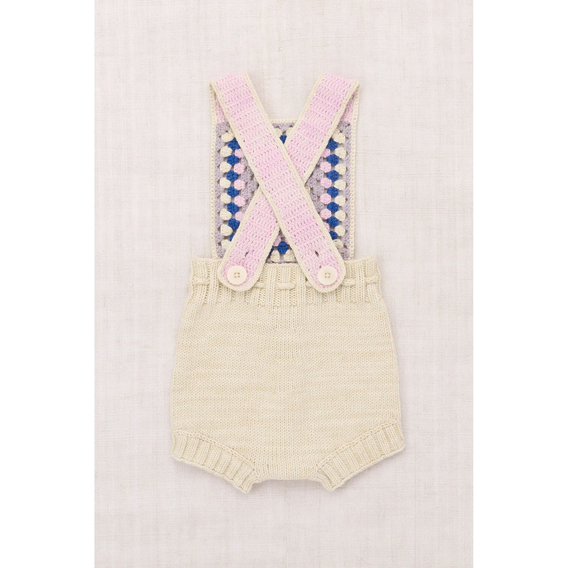 Misha and Puff Marzipan Baby Lake House Romper - Image 3