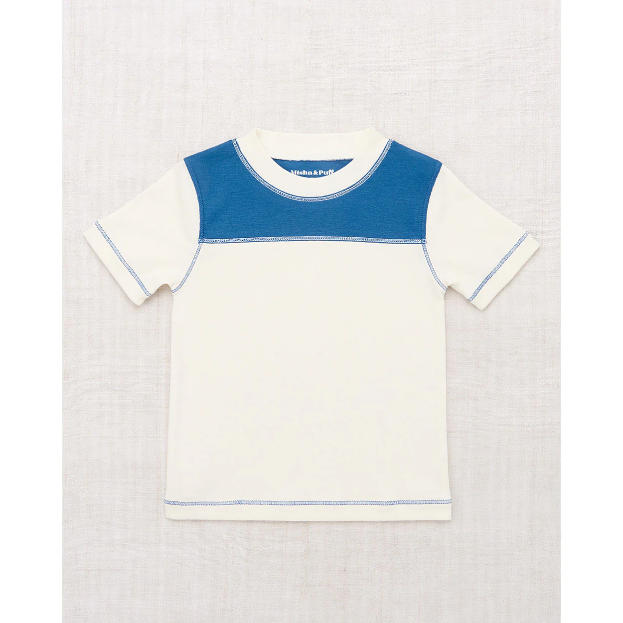 Misha and Puff Marzipan Bleacher Colorblock Tee