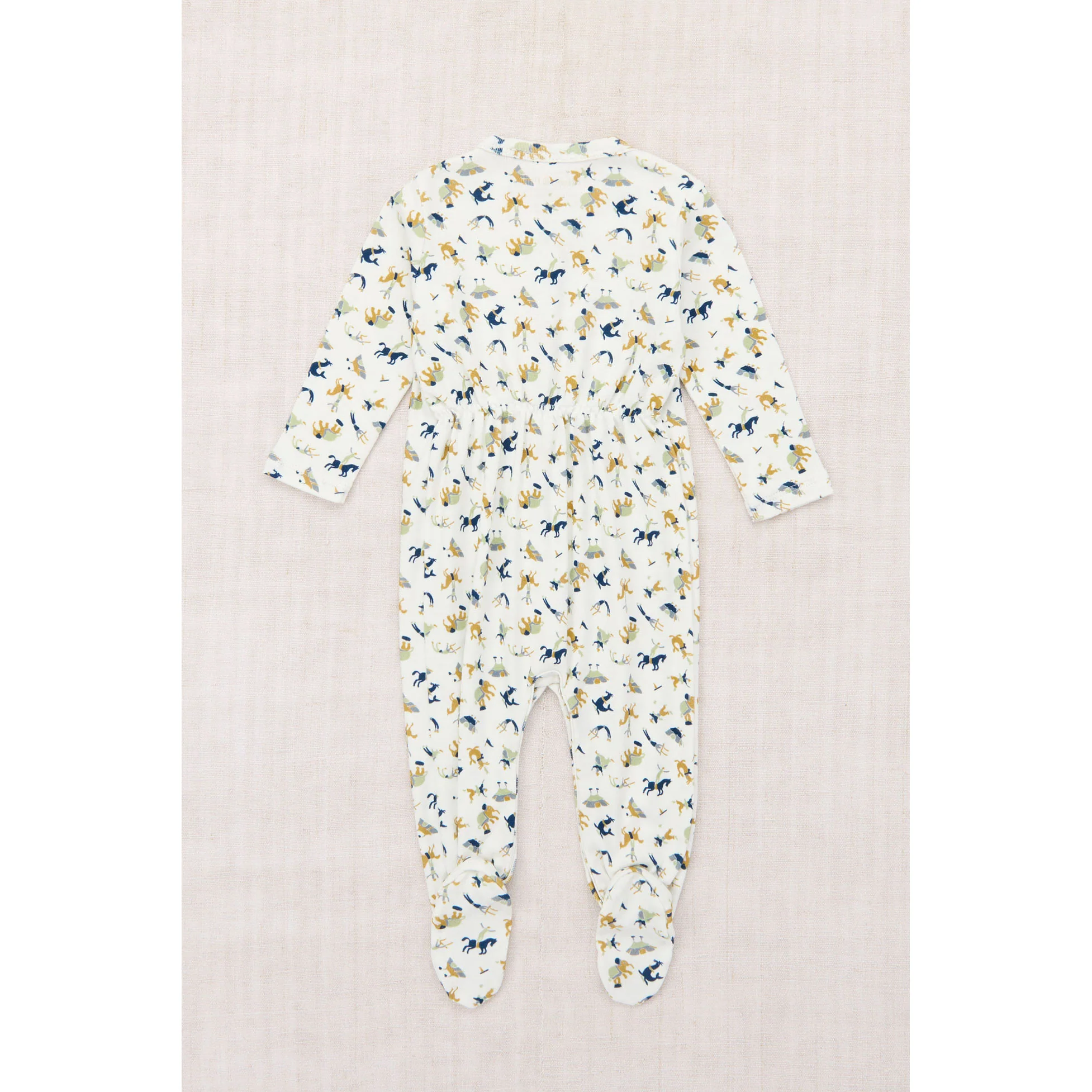 Misha and Puff Marzipan Circus Baby Footed One-Piece - Image 2
