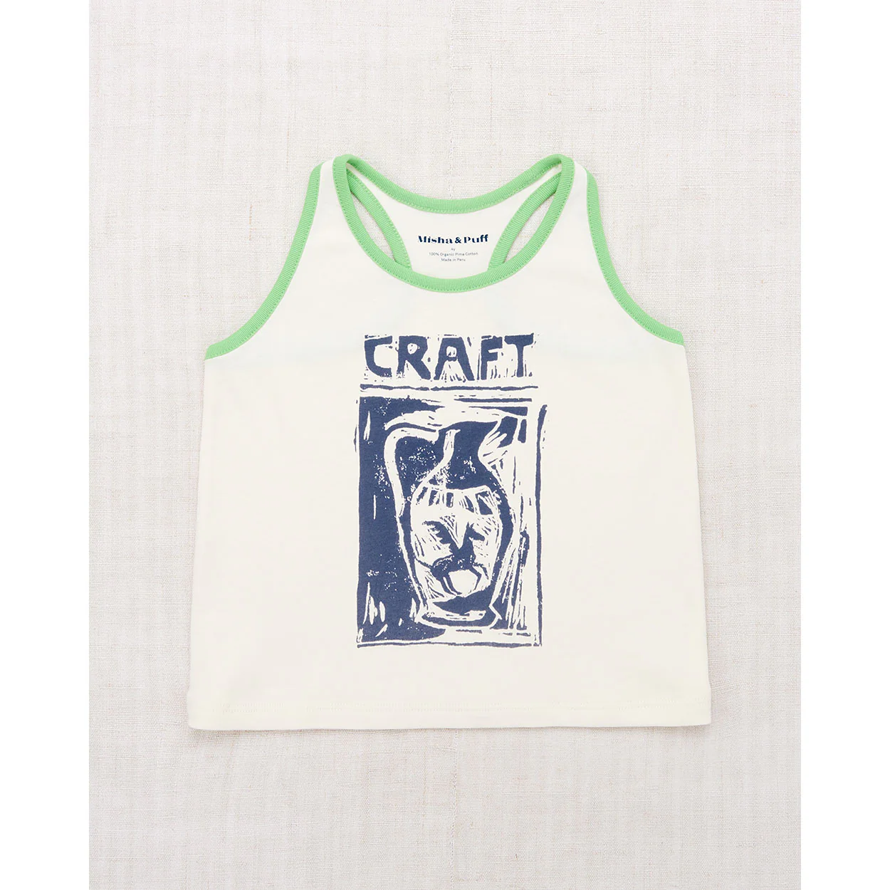 Misha and Puff Marzipan Craft Racerback Tank