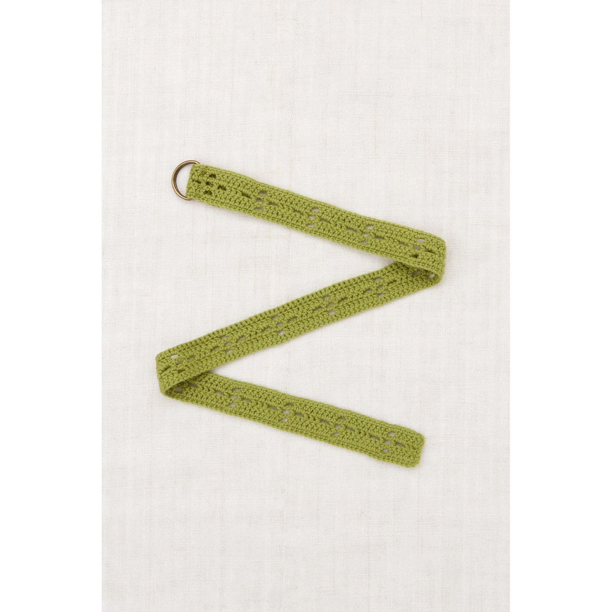 Misha and Puff Matcha Crochet Belt - Image 3