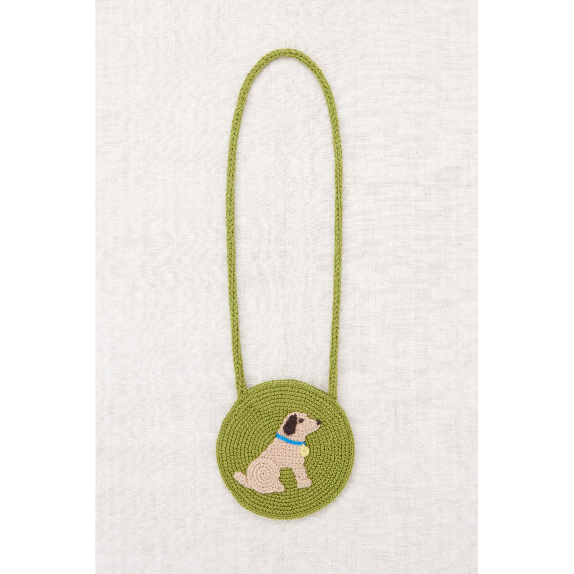 Misha and Puff Matcha Pup Circle Bag