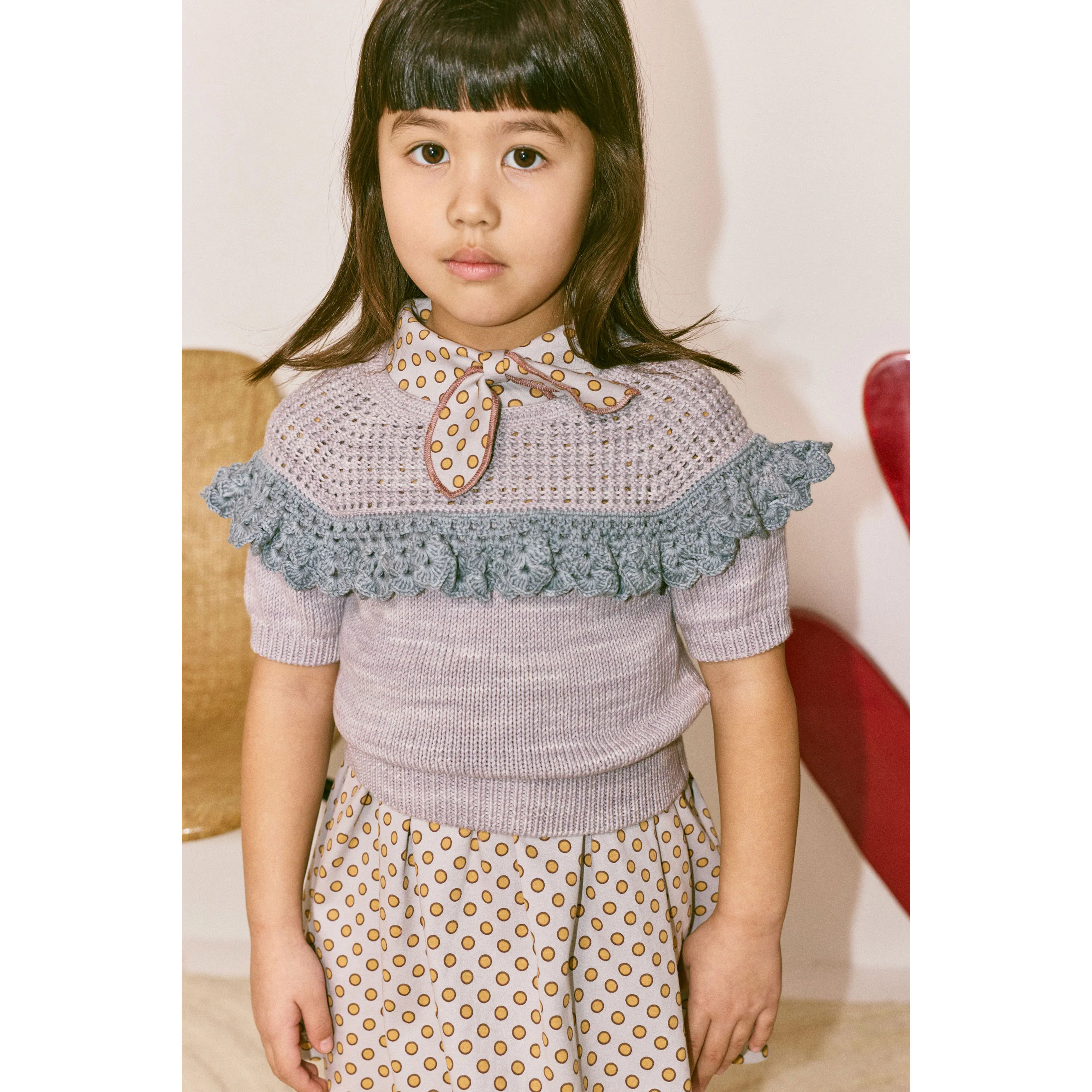 Misha and Puff   Mist Crochet Joya Top - Image 2