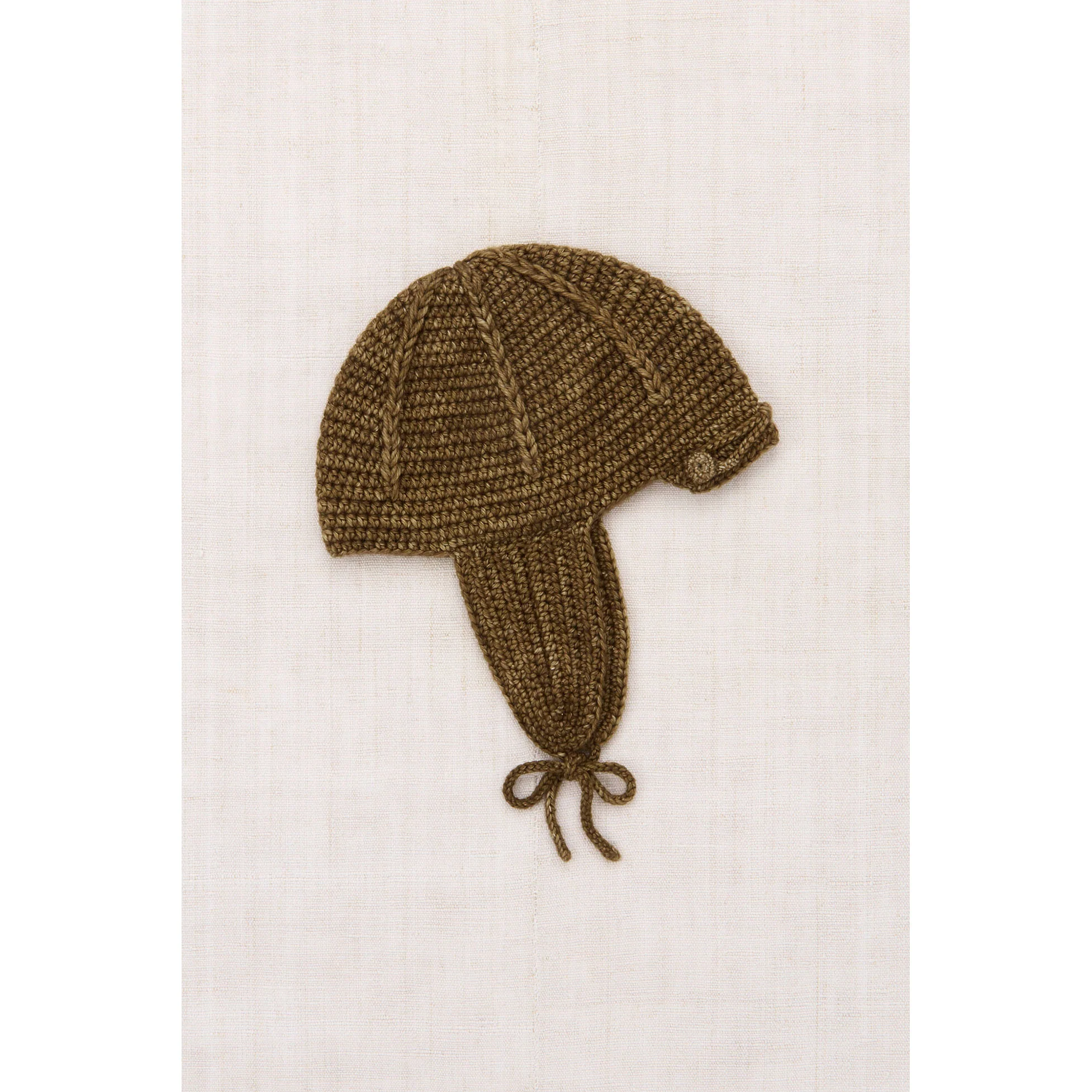 Misha and Puff Nutshell Baby Trapper Hat - Image 3