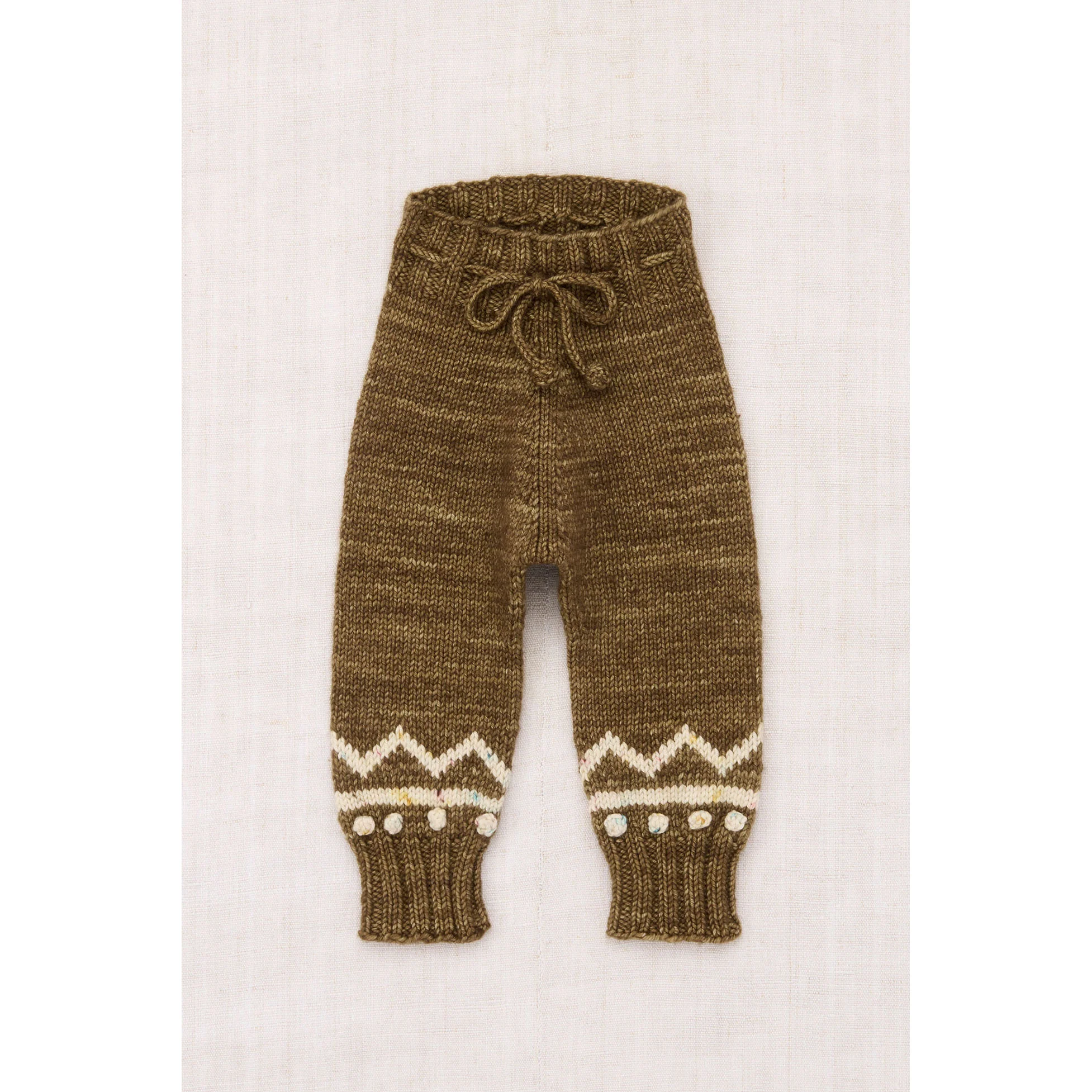 Misha and Puff Nutshell Baby Zig Zag Snowy Day Legging