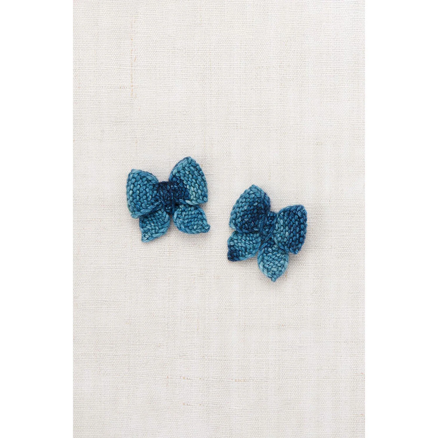 Misha and Puff Ocean Space Dye Baby Puff Bow Set