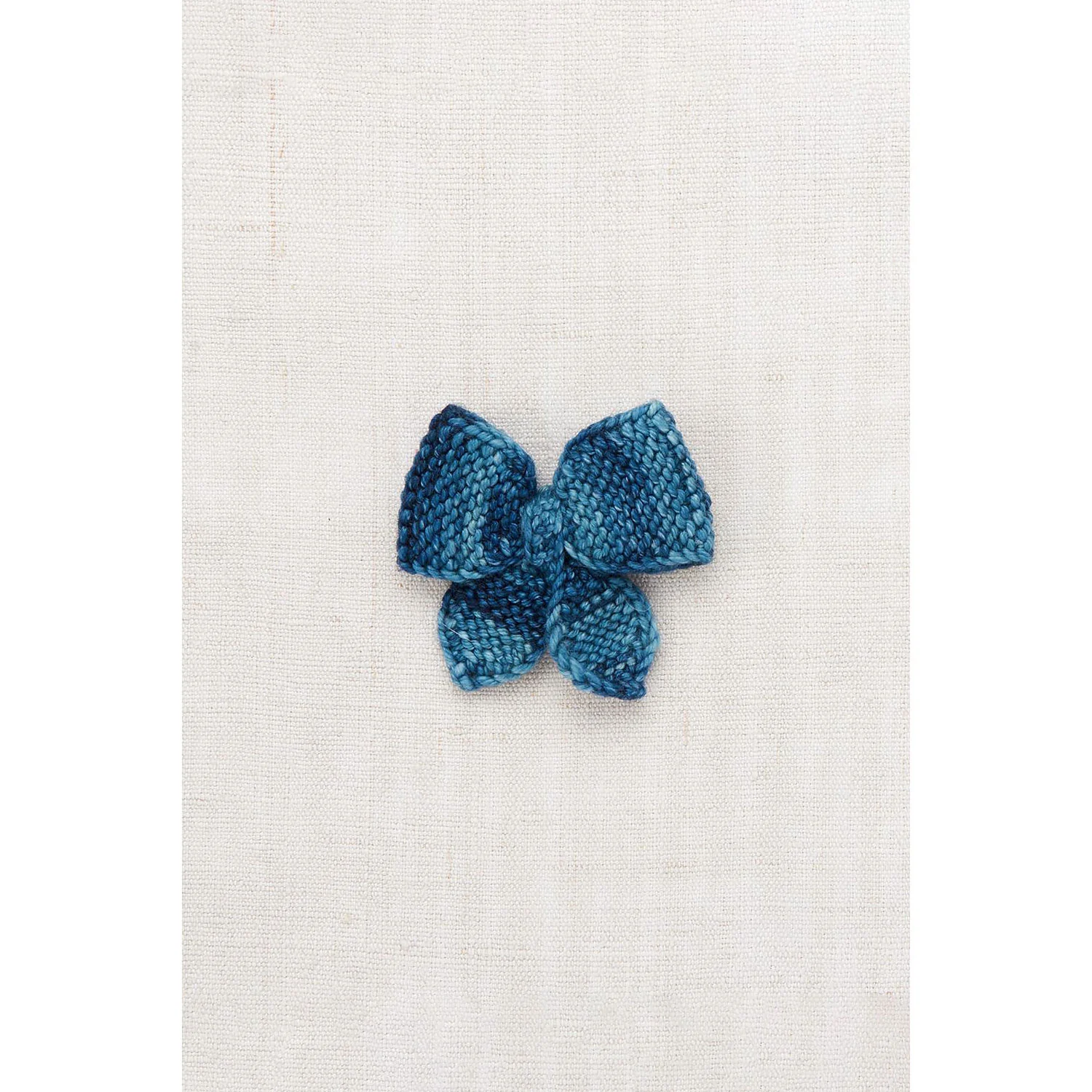Misha and Puff Ocean Space Dye Medium Puff Bow
