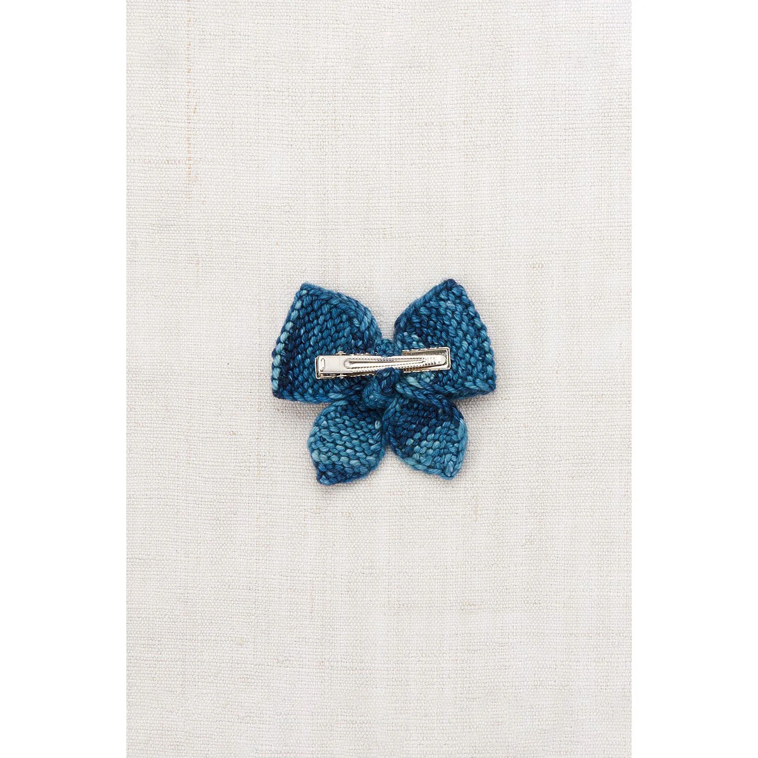 Misha and Puff Ocean Space Dye Medium Puff Bow - Image 2