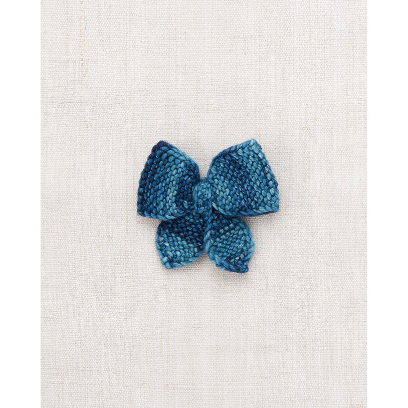 Misha and Puff  Ocean Space Dye Medium Puff Bow