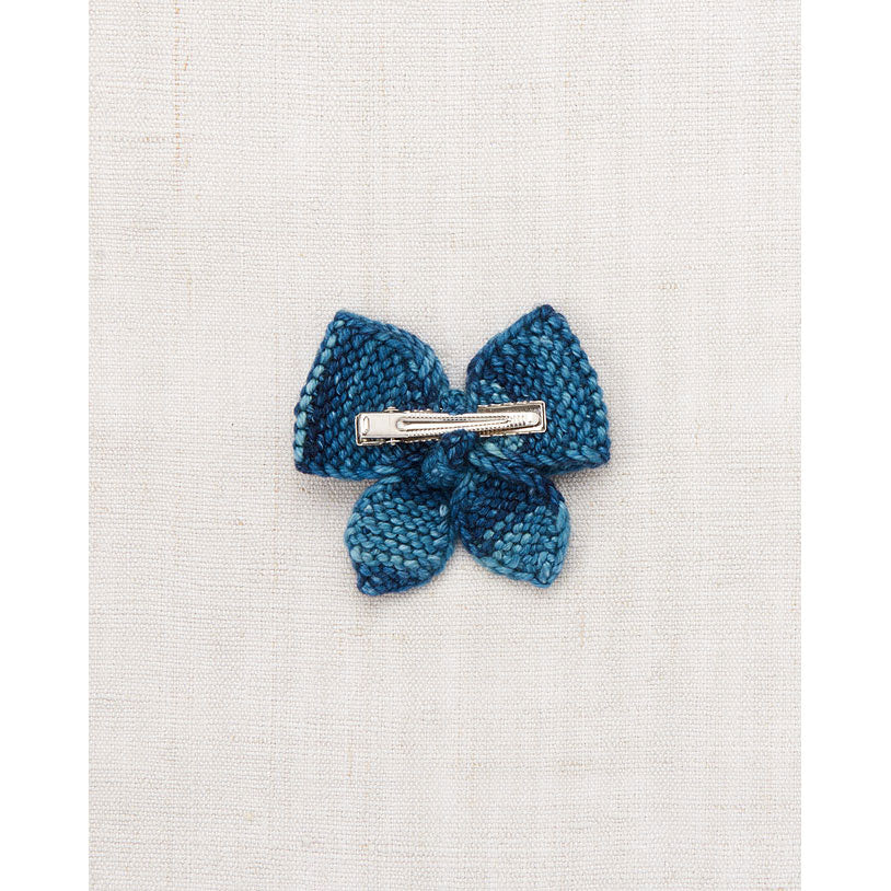 Misha and Puff  Ocean Space Dye Medium Puff Bow - Image 2