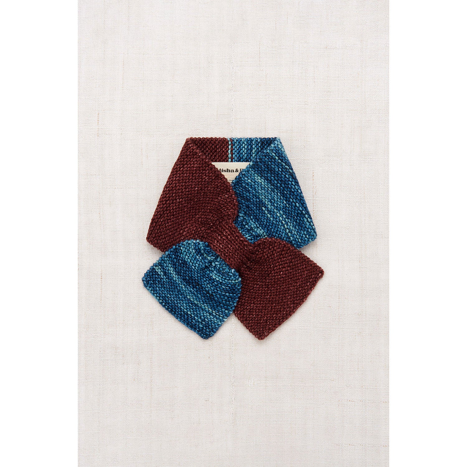 Misha and Puff Ocean Space Dye Toboggan Scarf