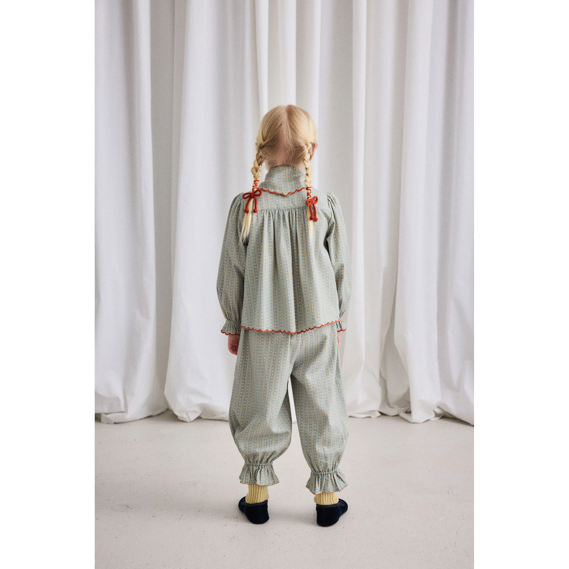 Misha and Puff Overcast Little House Floral Zuzu Pant - Image 4
