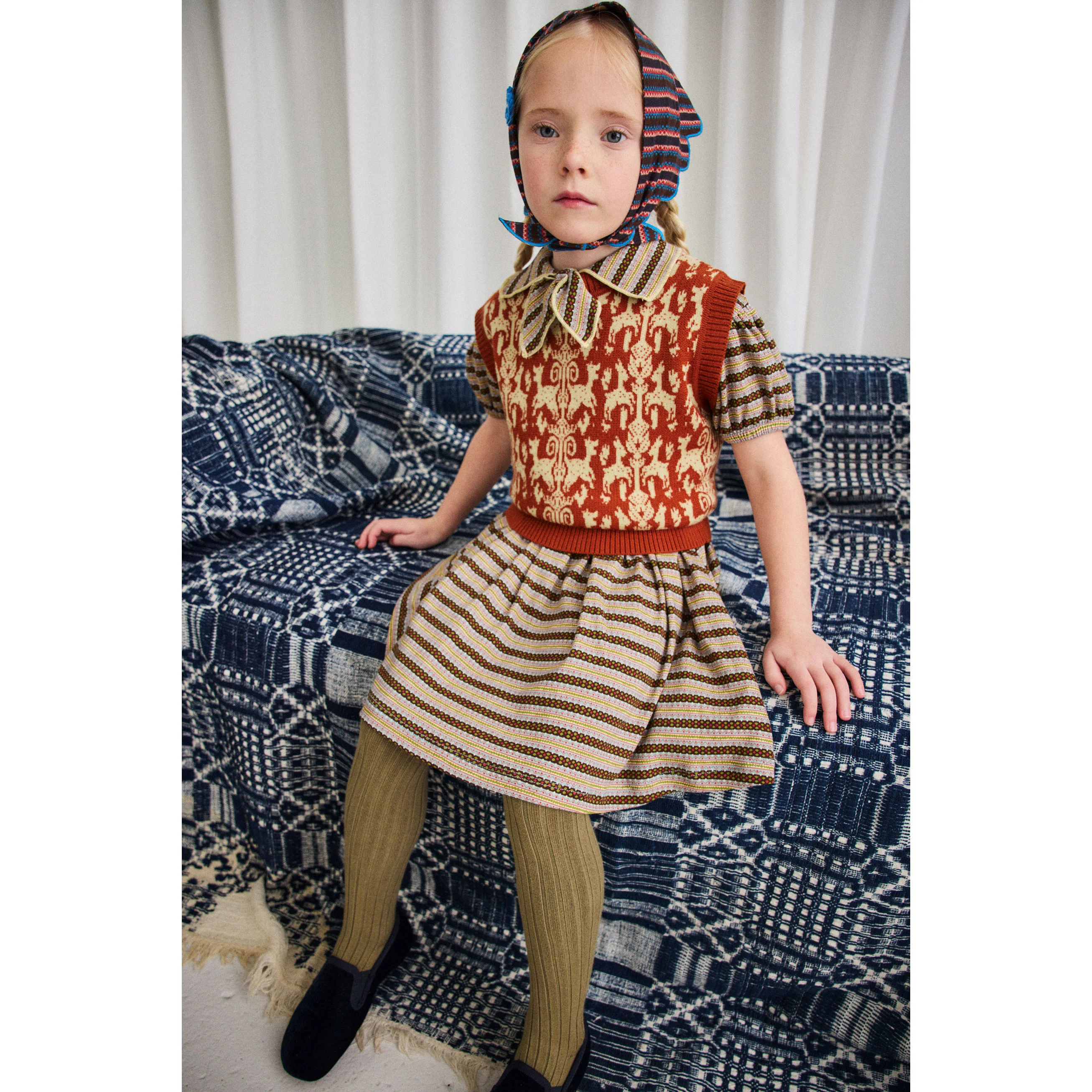Misha and Puff Overcast Rodeo Junior Scout Dress - Image 2