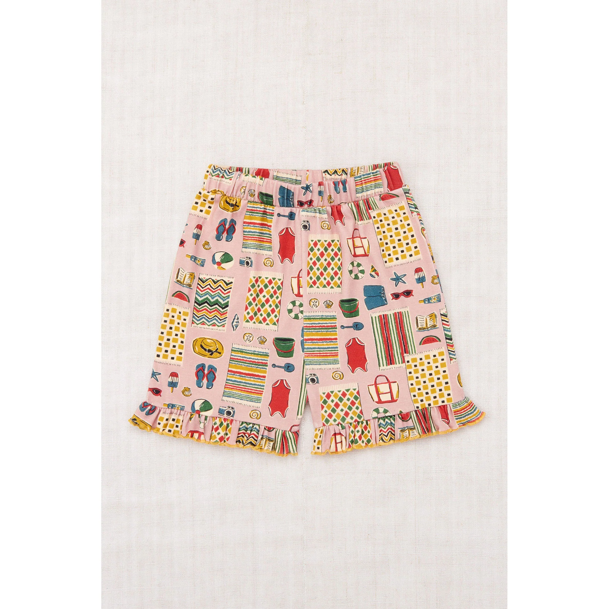 Misha and Puff Parfait Beach Day Ruffle Short