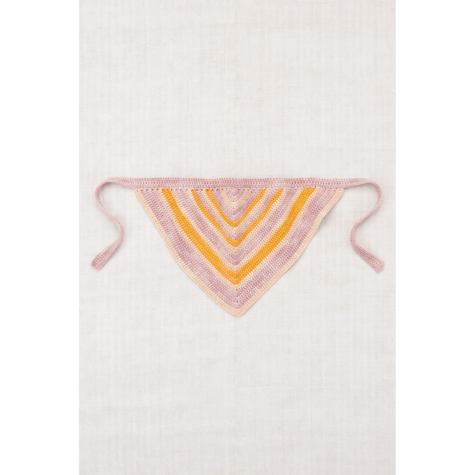 Misha and Puff Parfait Crochet Cinque Scarf