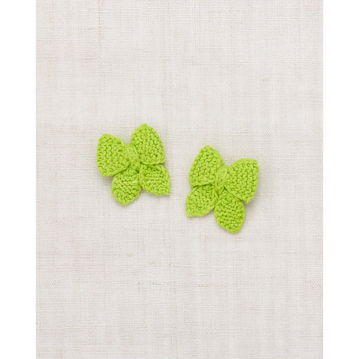 Misha and Puff Peridot Baby Puff Bow Set