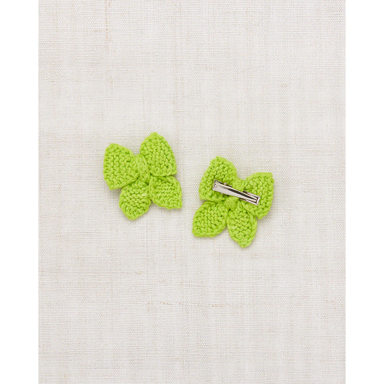 Misha and Puff Peridot Baby Puff Bow Set - Image 2