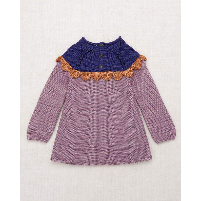 Misha and Puff Periwinkle Scallop Yoke Tunic Dress - Image 2