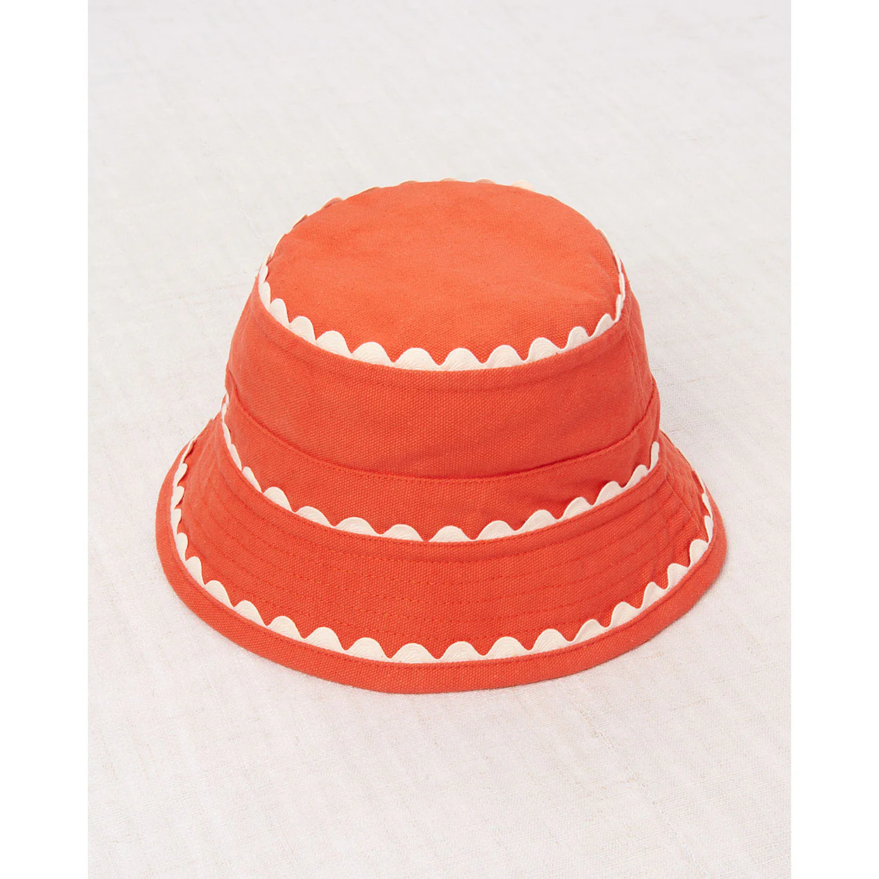 Misha and Puff Persimmon Jumbo Rickrack Bucket Hat