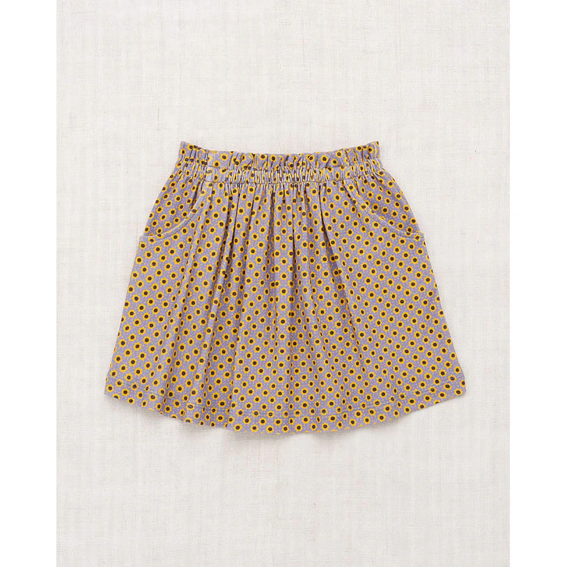 Misha and Puff Pewter Flower Dot Sadie Skirt